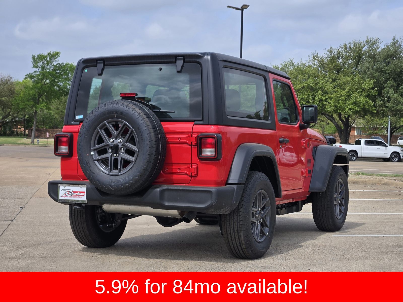New 2026 Firecracker Red Jeep 2-DOOR SPORT image 5