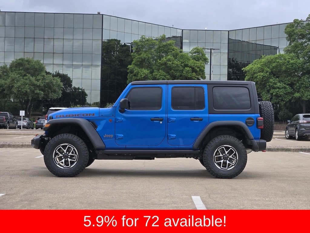 New 2026 Jeep Wrangler 4-DOOR RUBICON Sport Utility