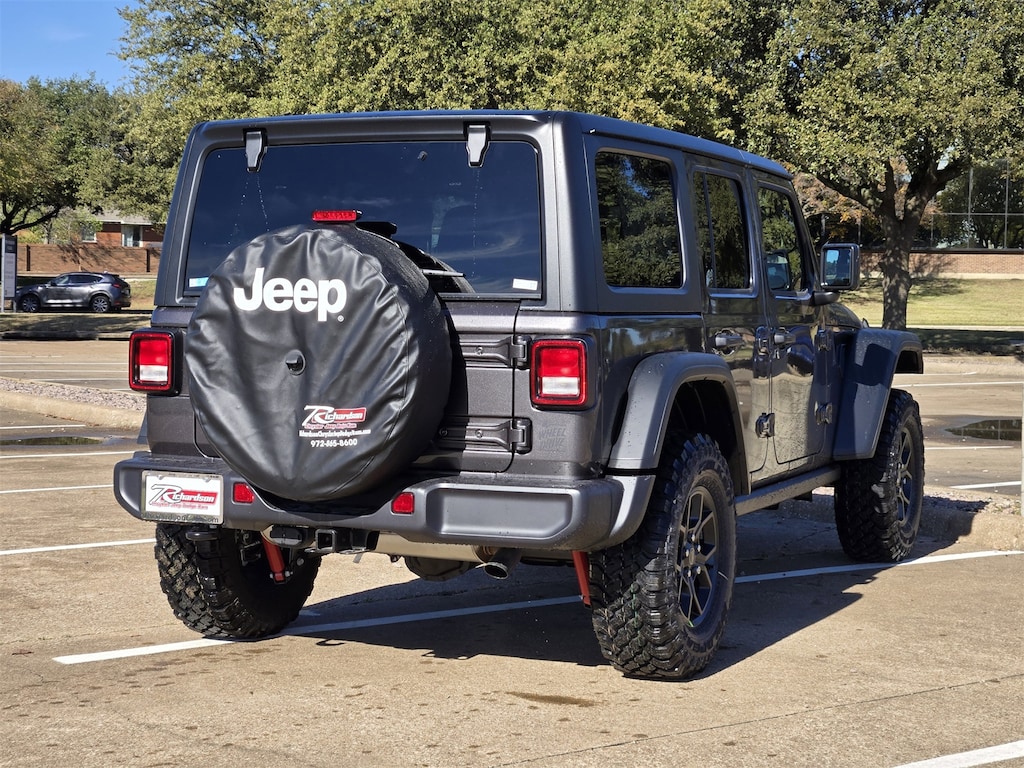 New 2026 Jeep Wrangler 4-DOOR WILLYS Sport Utility