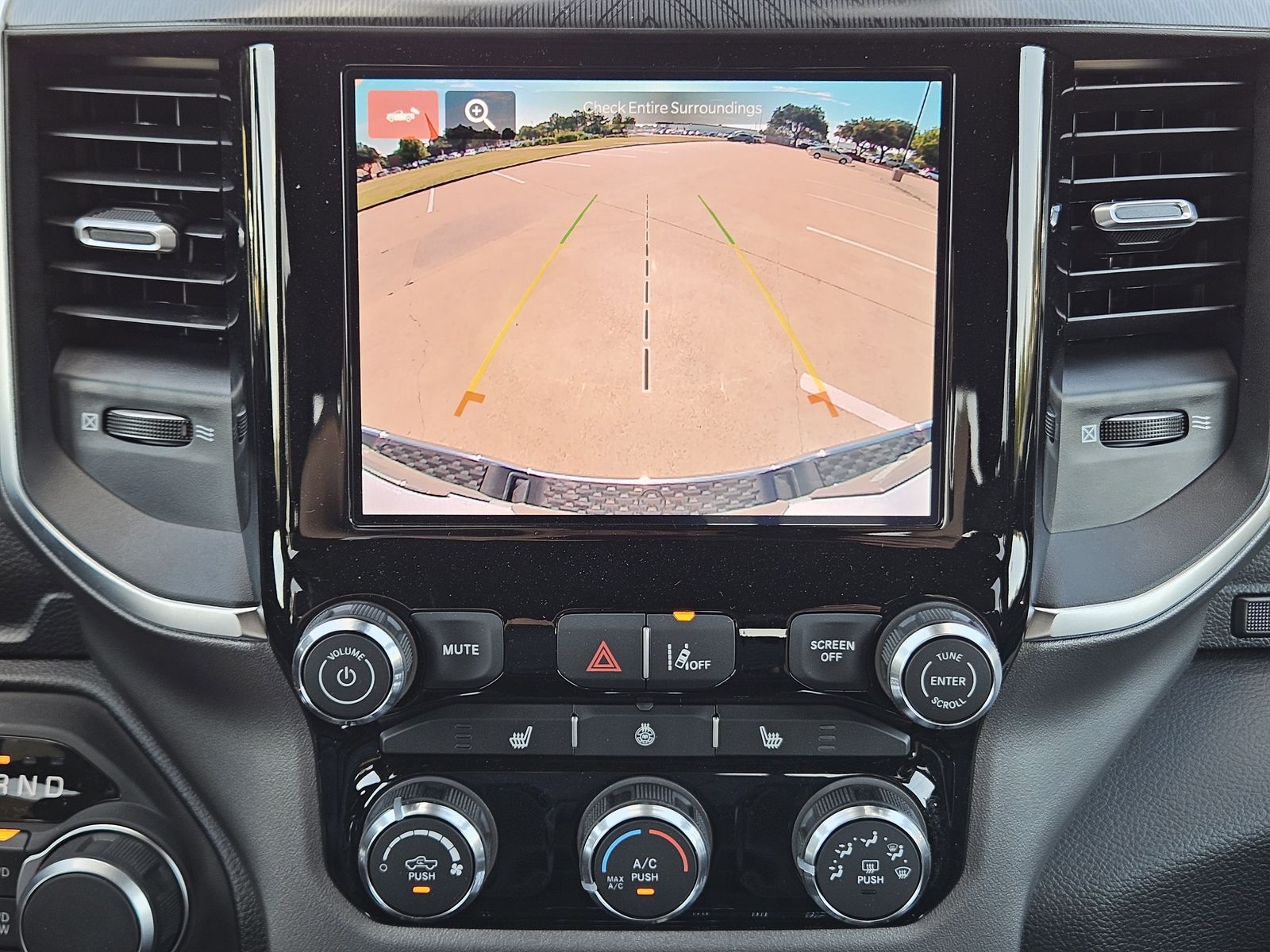 New 2026 Bright White Ram LONE STAR CREW CAB 4X4 5