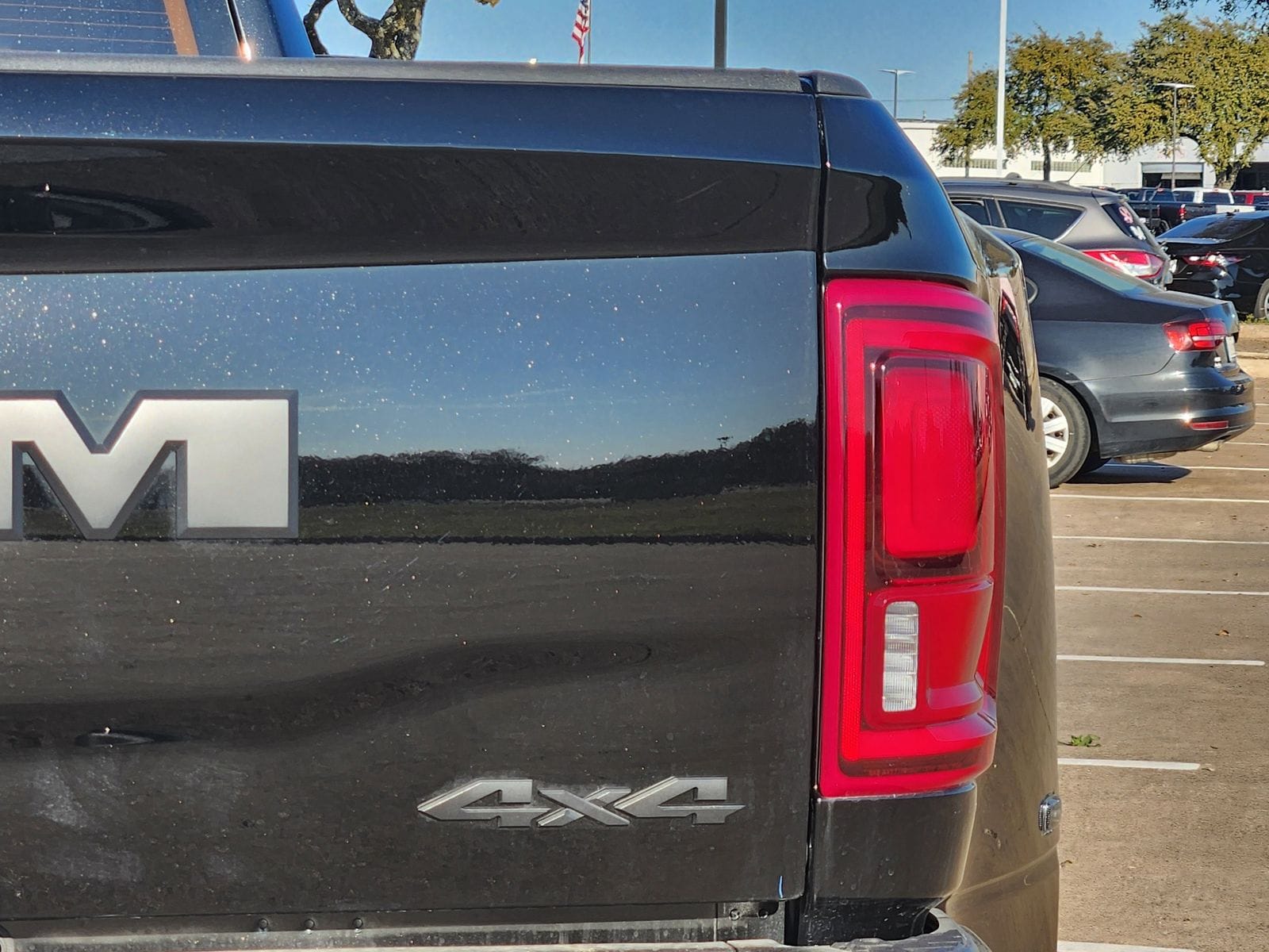 New 2026 Diamond Black Crystal Pearlcoat Ram LONE STAR CREW CAB 4X4 8