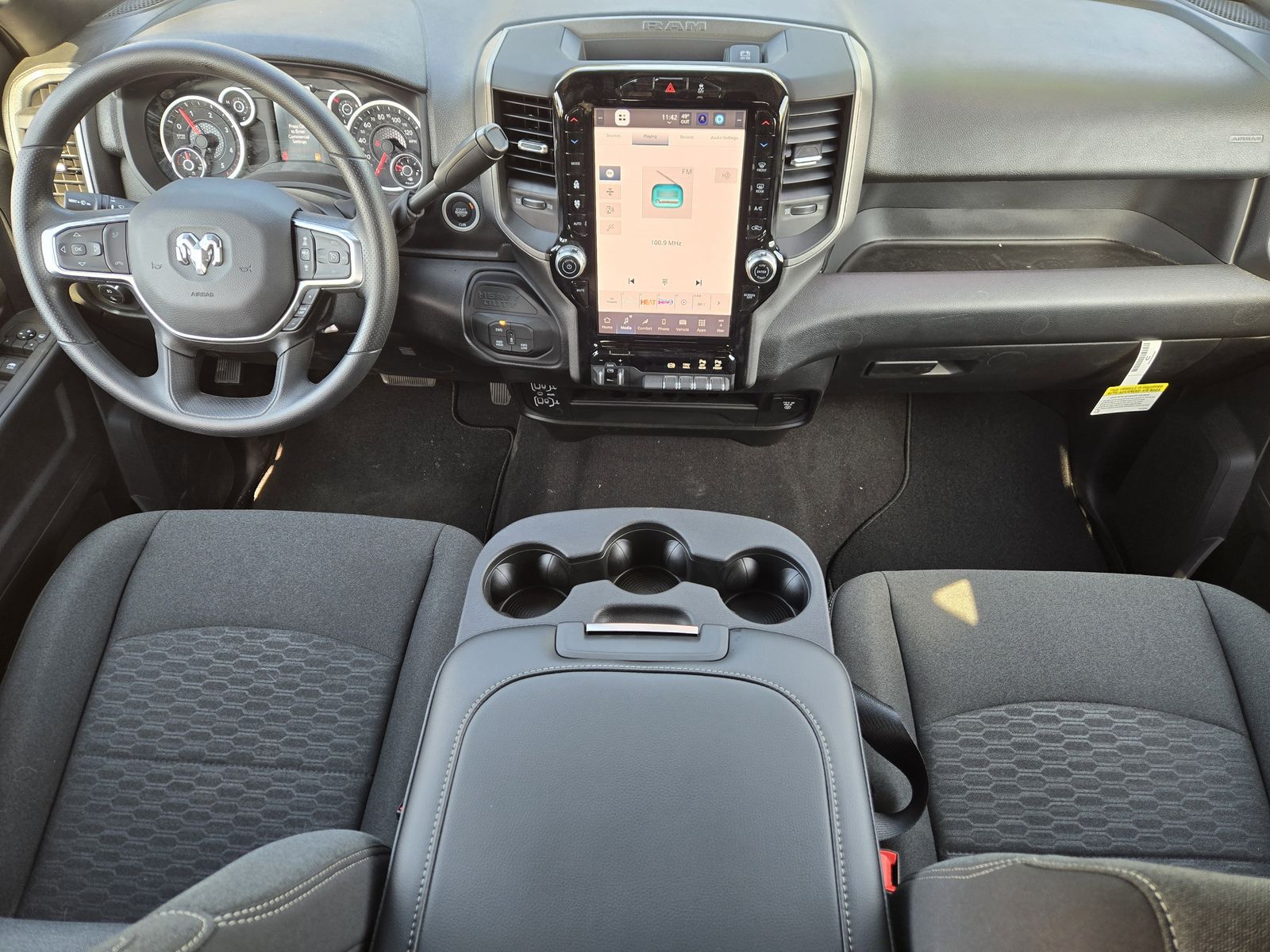 New 2026 Diamond Black Crystal Pearlcoat Ram TRADESMAN CREW CAB 4X4 6