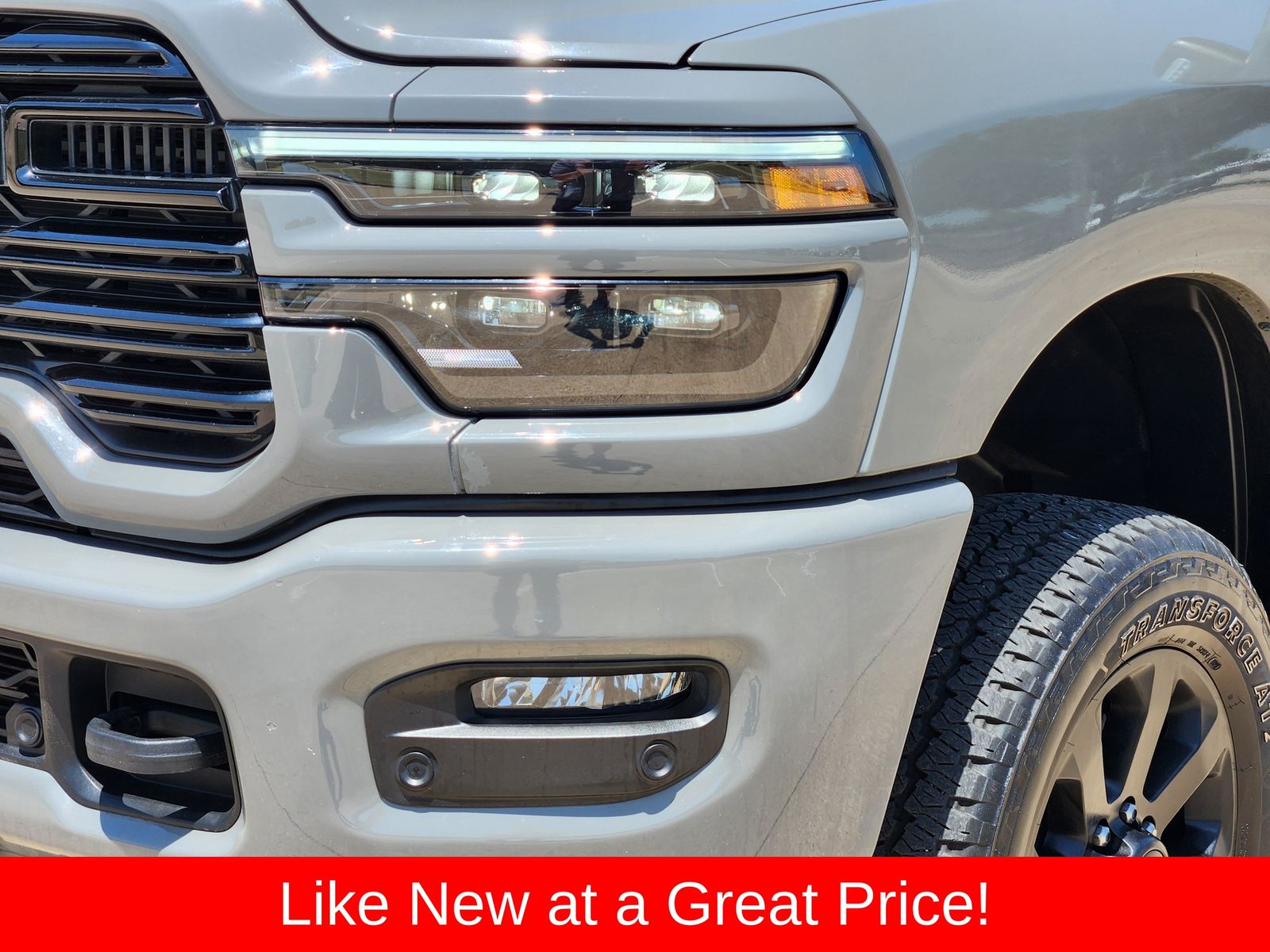 Used 2026 Ceramic Gray Clearcoat Ram Laramie image 10