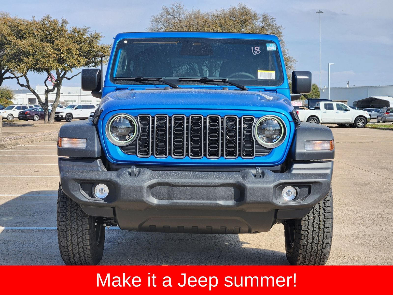 New 2026 Hydro Blue Pearlcoat Jeep 4-DOOR SPORT S image 7