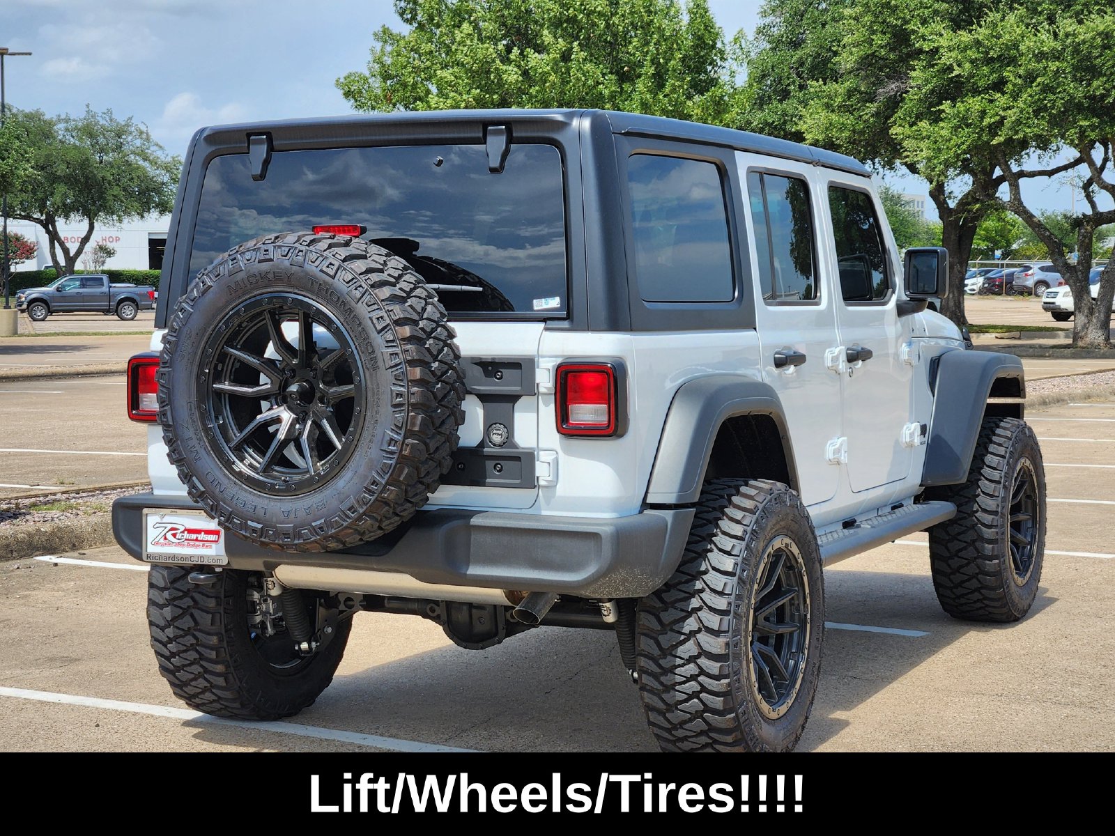 New 2026 Bright White Jeep 4-DOOR SPORT S image 6