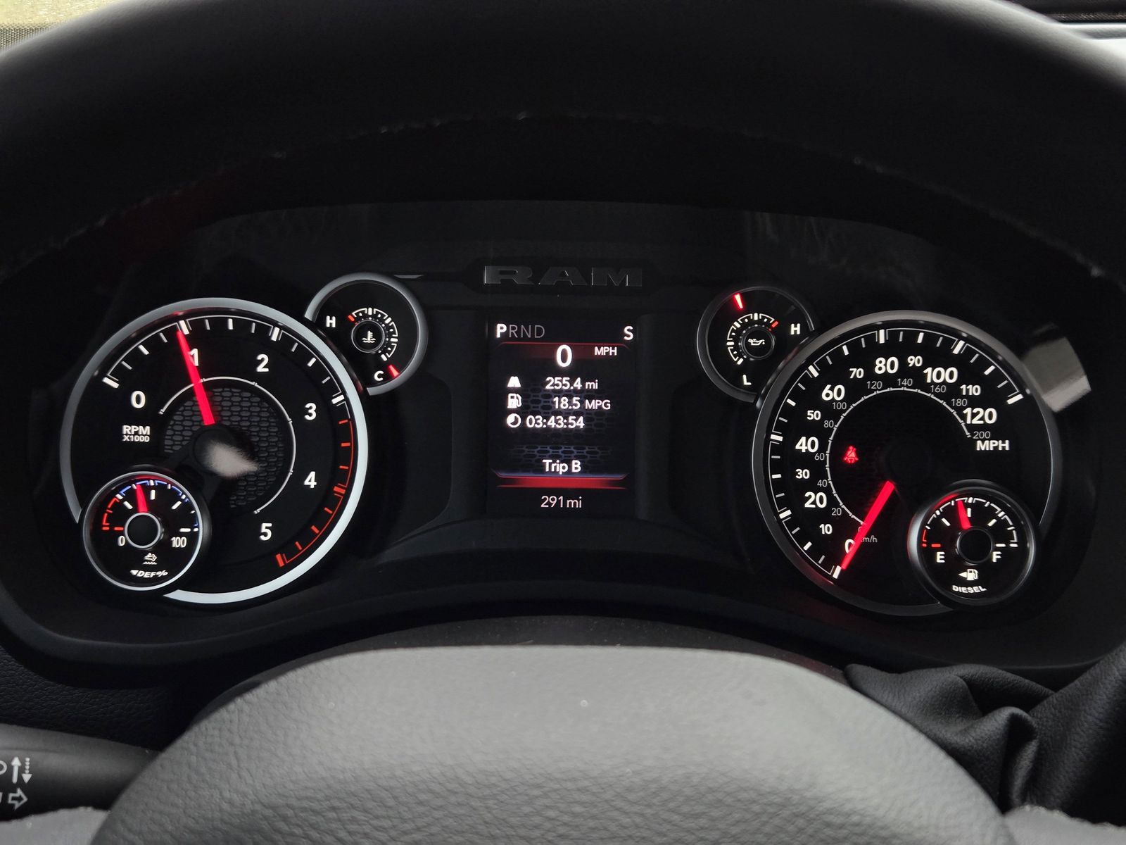 New 2026 Molten Red Pearlcoat Ram BIG HORN CREW CAB 4X4 6