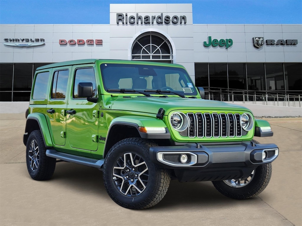 New 2026 Jeep Wrangler 4-DOOR SAHARA Sport Utility