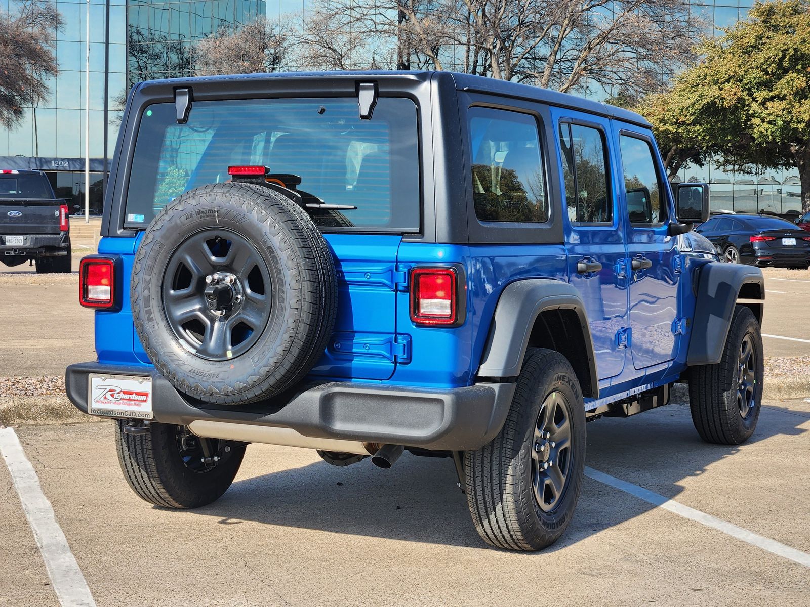 New 2026 Hydro Blue Pearlcoat Jeep 4-DOOR SPORT image 6
