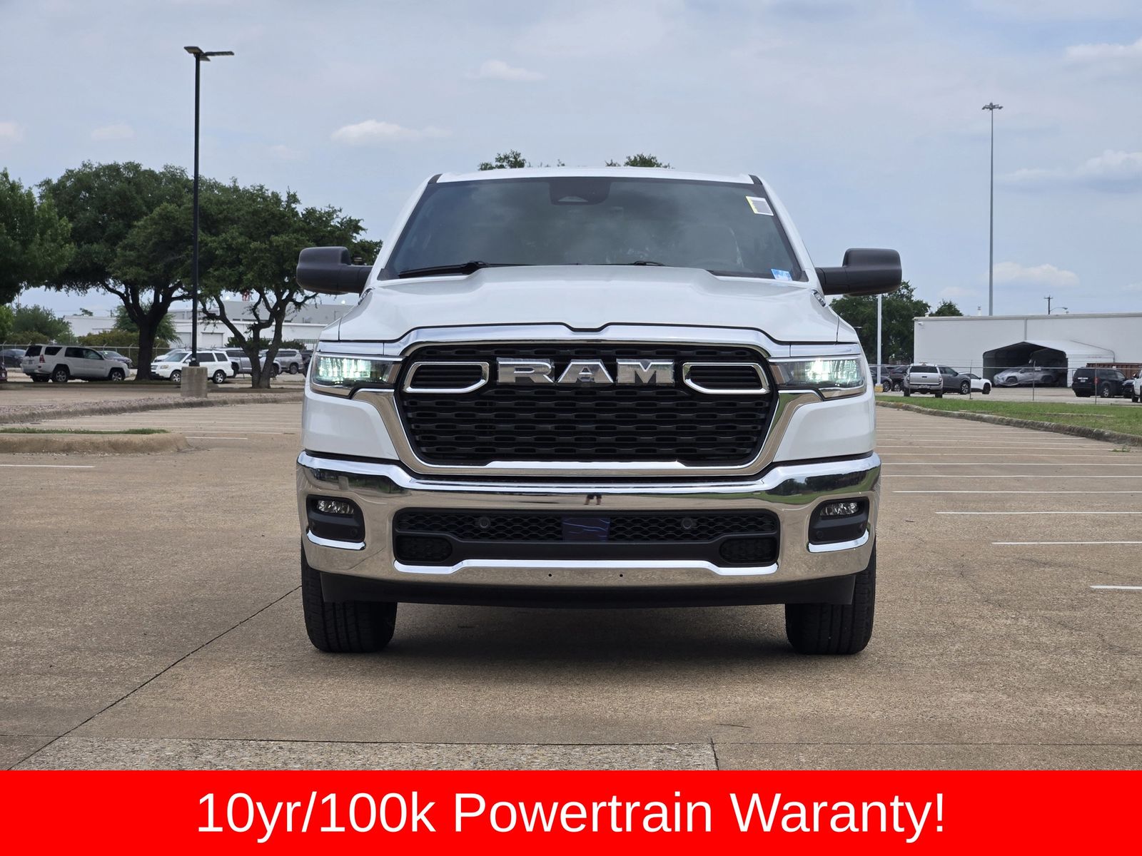 New 2026 Bright White Ram LONE STAR CREW CAB 4X4 5