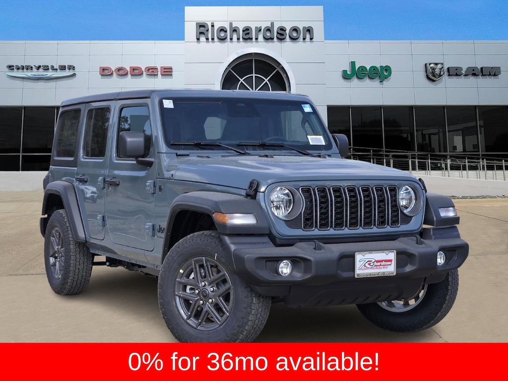 New 2026 Jeep Wrangler 4-DOOR SPORT S Sport Utility