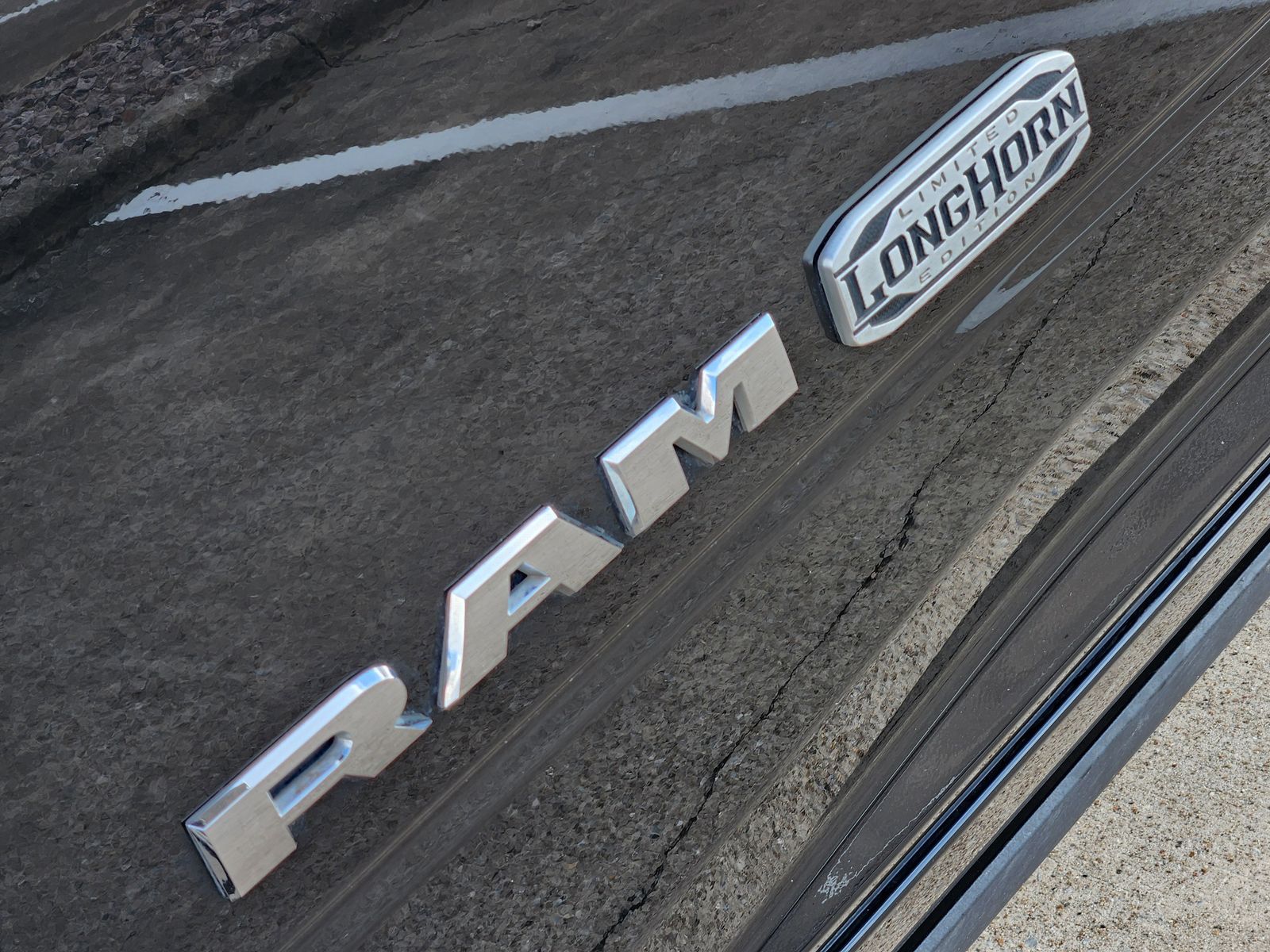 Used 2022 Diamond Black Crystal Pearlcoat Ram Longhorn image 18