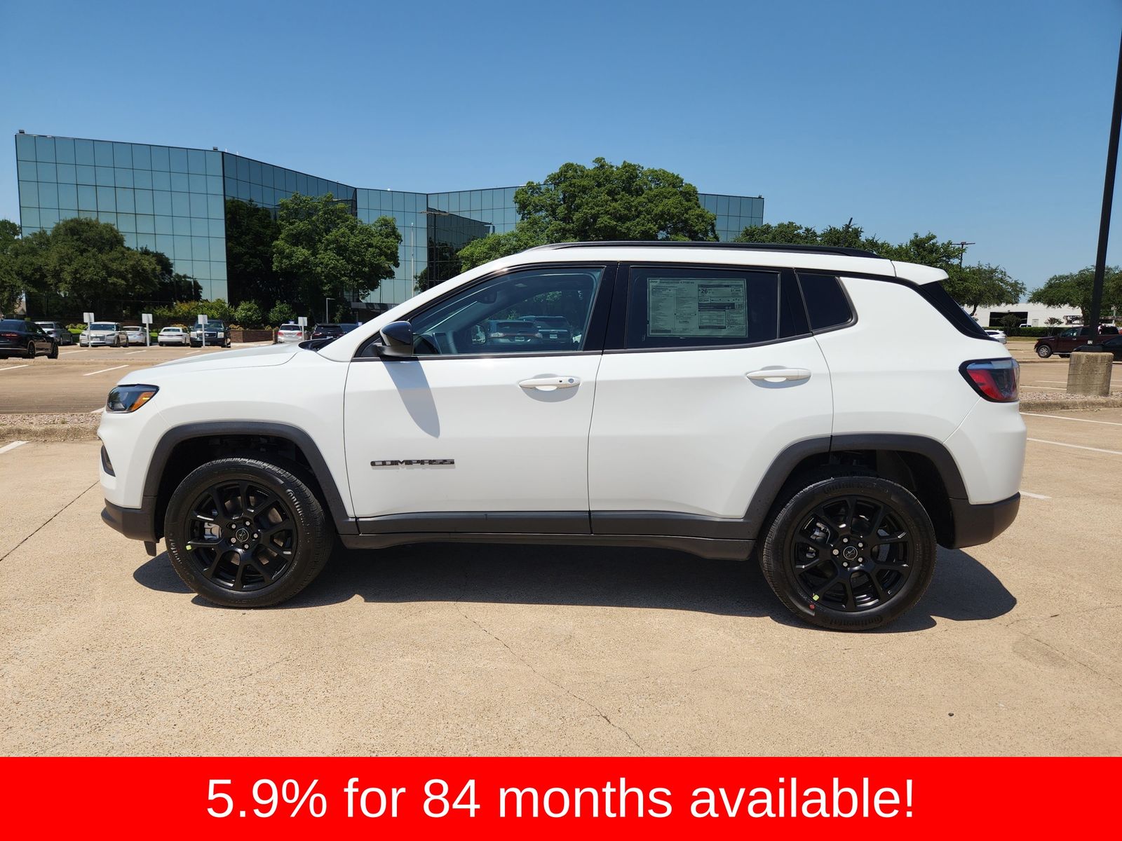 New 2026 Bright White Jeep LATITUDE ALTITUDE 4X4 image 3