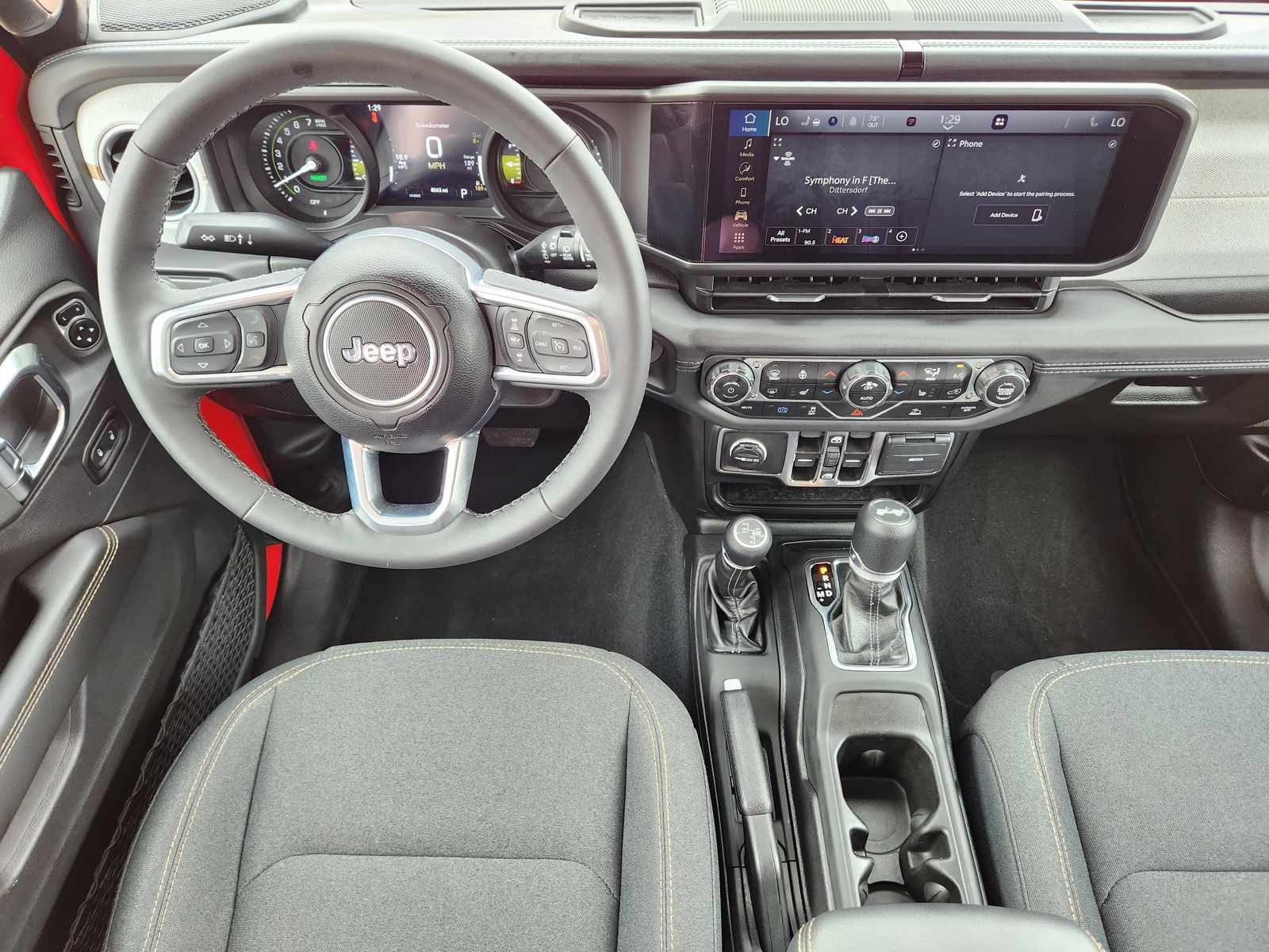 Certified Used 2025 Firecracker Red Jeep Sahara image 35