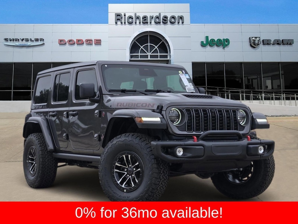 New 2026 Jeep Wrangler 4-DOOR RUBICON X Sport Utility