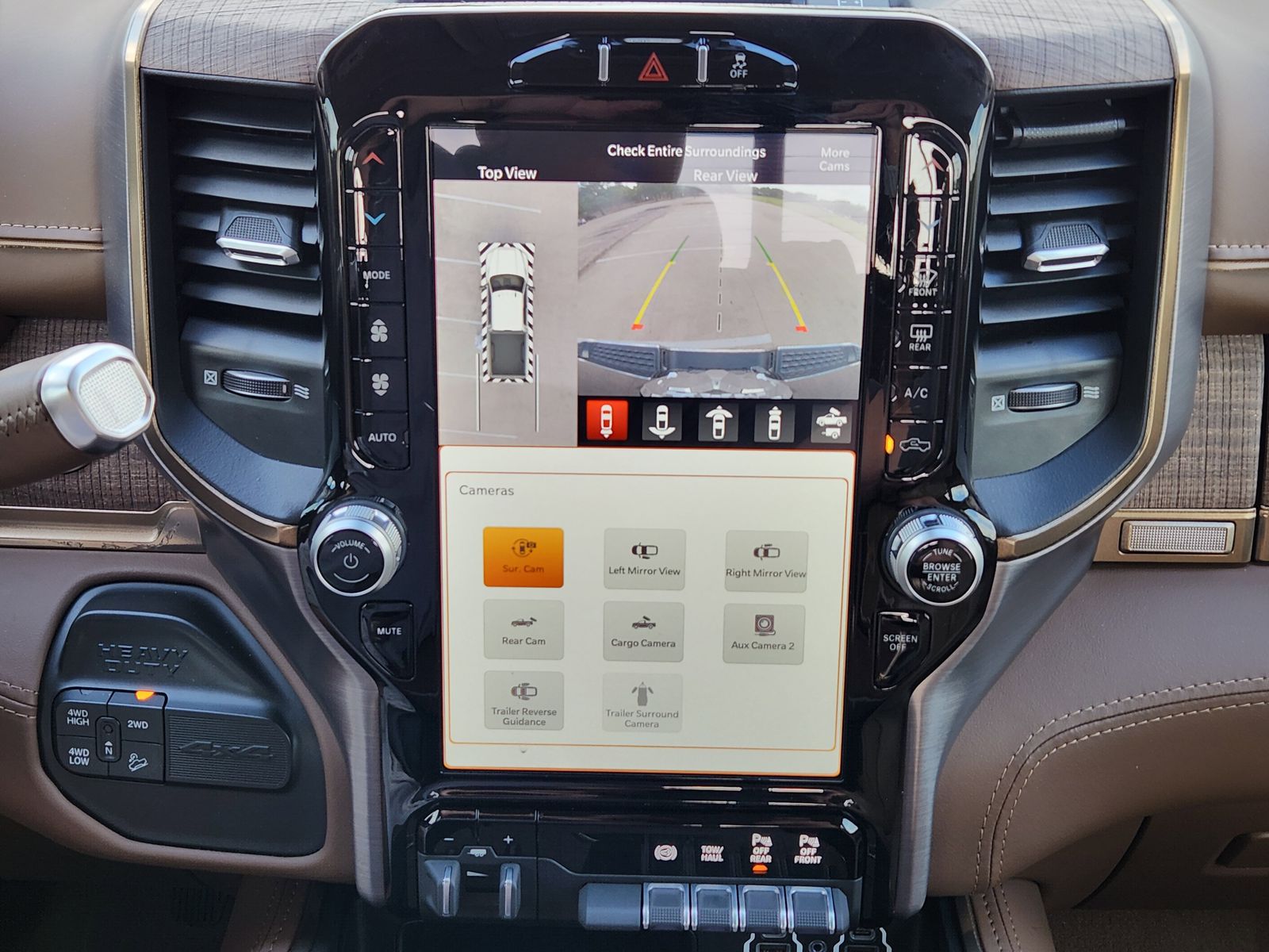 Used 2022 Diamond Black Crystal Pearlcoat Ram Longhorn image 29