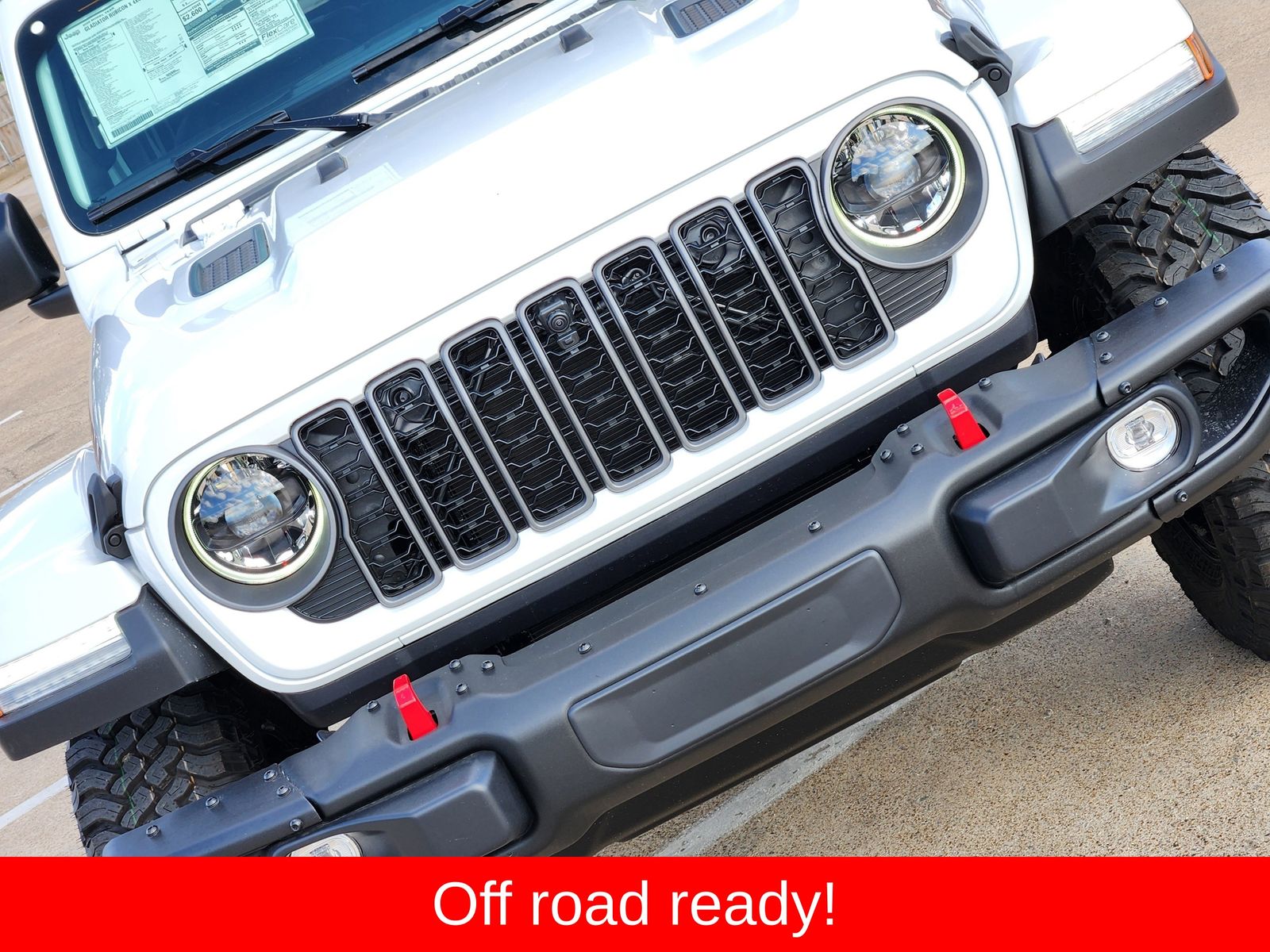 New 2026 Bright White Jeep RUBICON X 4X4 image 14