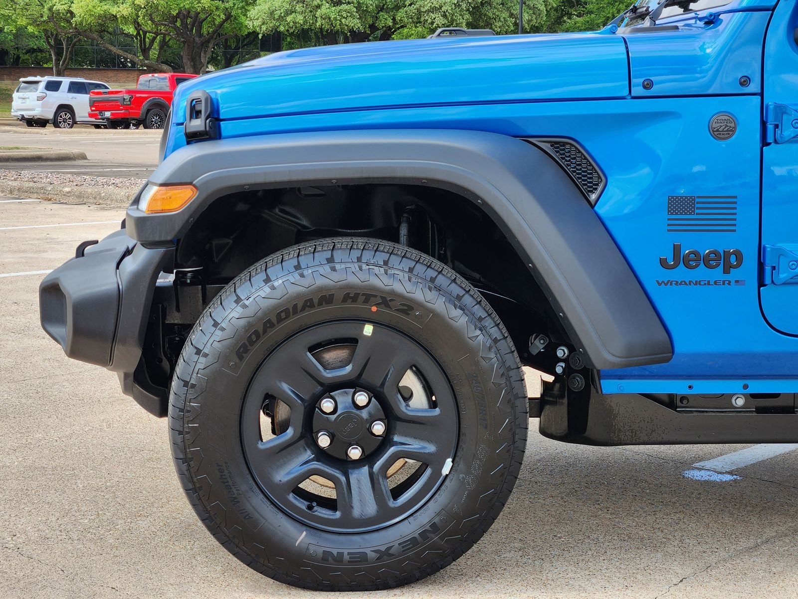 New 2026 Hydro Blue Pearlcoat Jeep 4-DOOR SPORT image 8