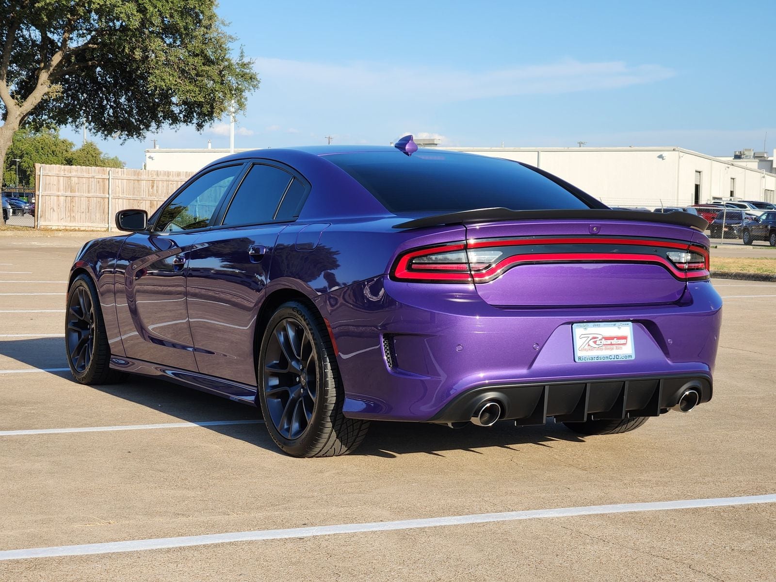 Used 2023 Plum Crazy Pearlcoat Dodge Scat Pack image 4