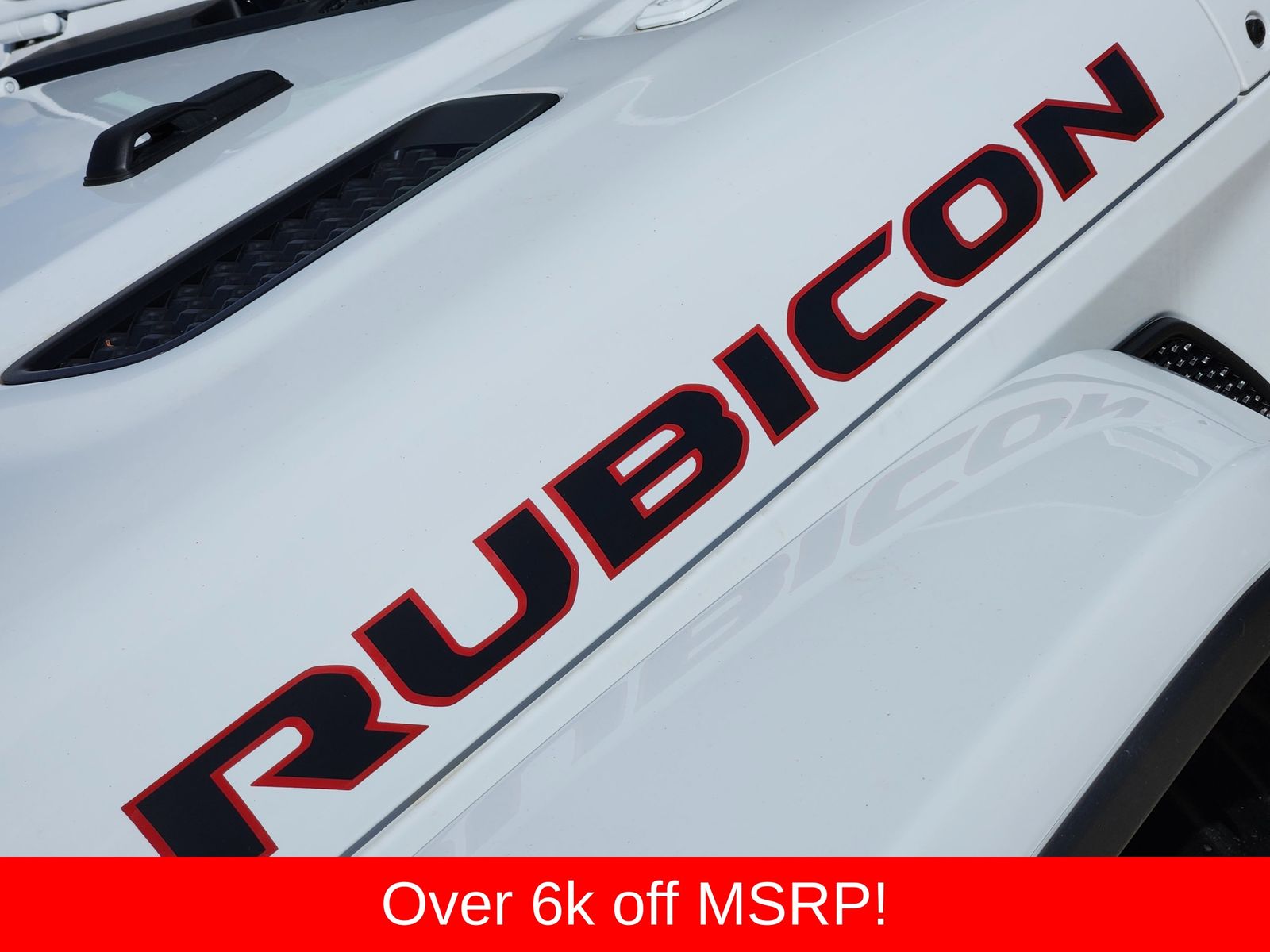 New 2026 Bright White Jeep RUBICON 4X4 image 19
