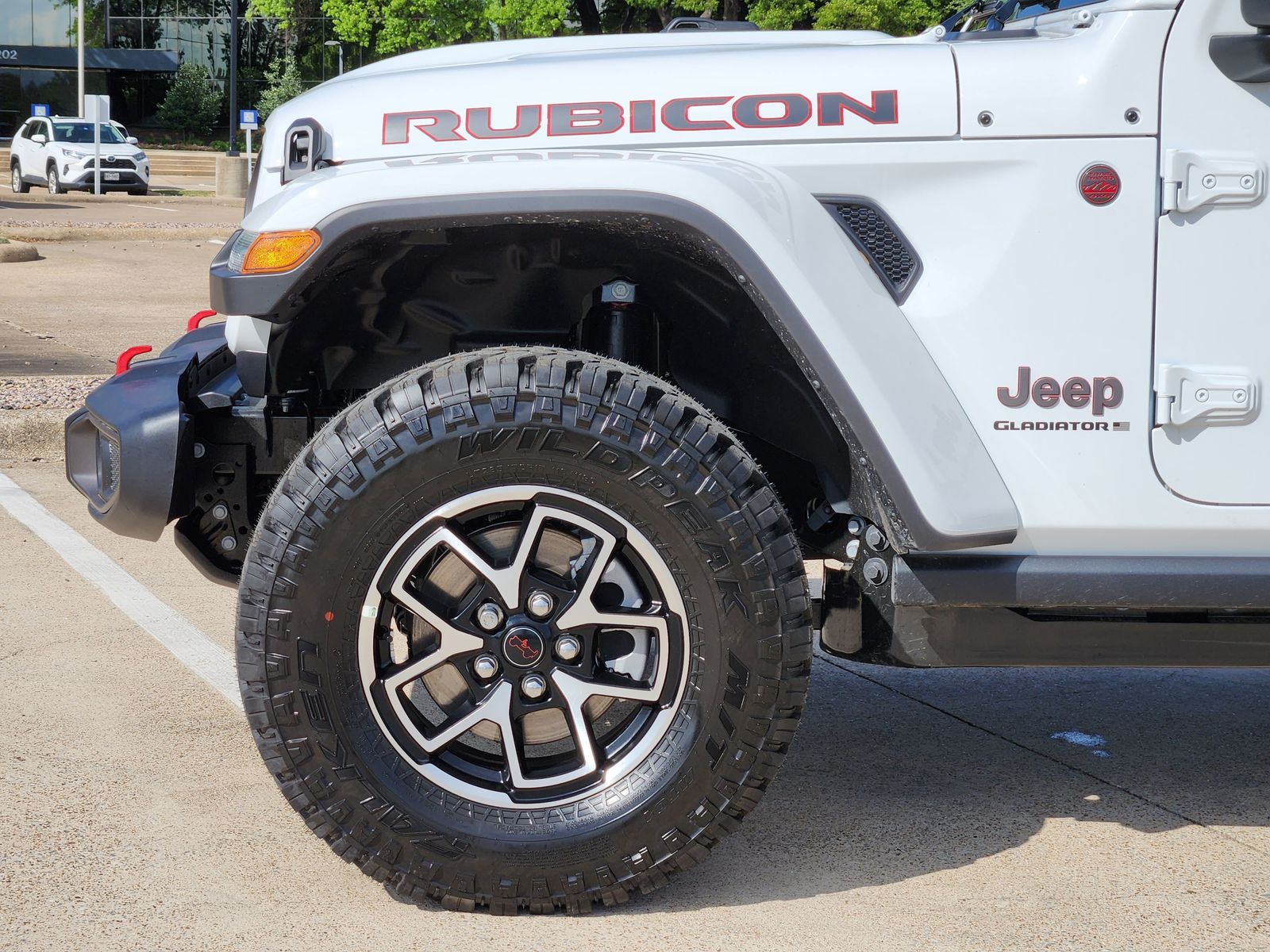 New 2026 Bright White Jeep RUBICON 4X4 image 8