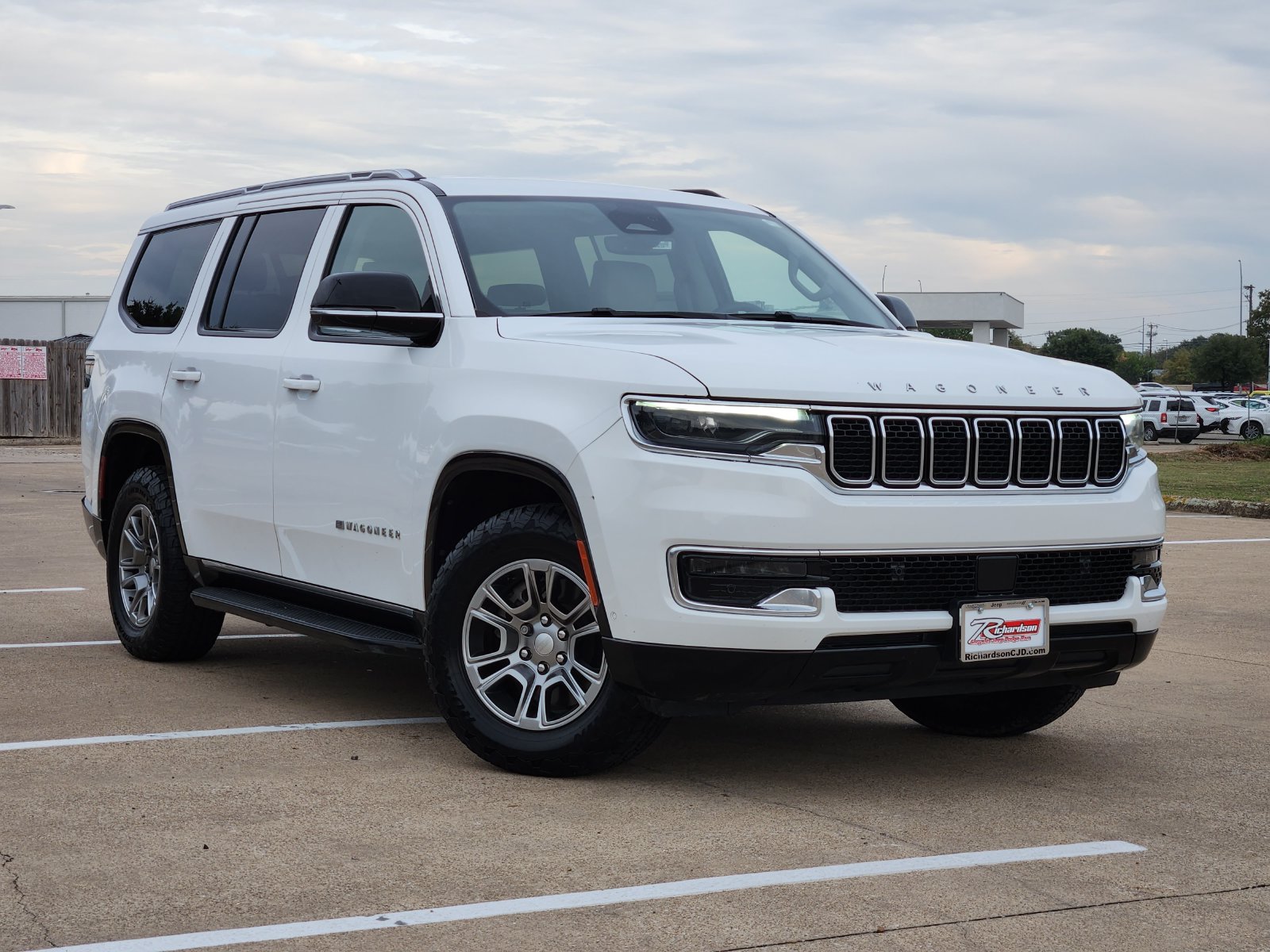 Bright White 2023 Jeep Wagoneer SUV / Crossover 4X2 8-Speed Automatic