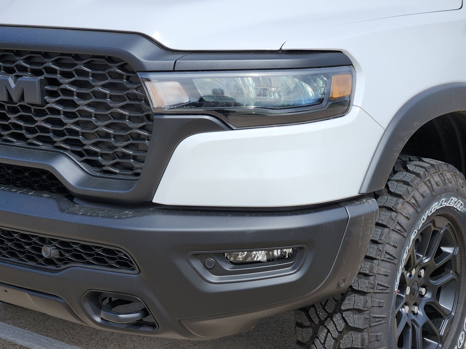 New 2026 Bright White Ram REBEL CREW CAB 4X4 5