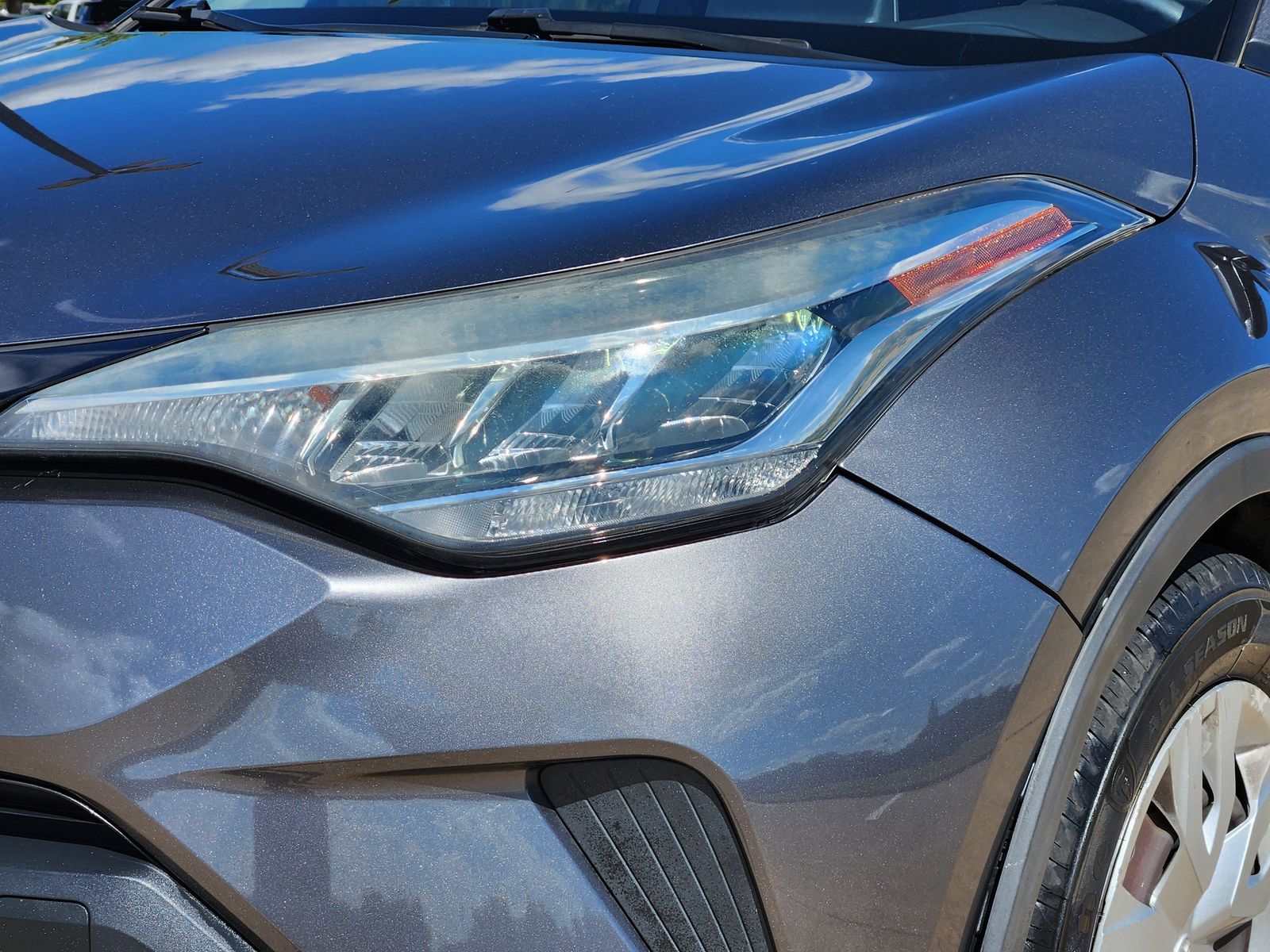 Used 2021 Magnetic Gray Toyota LE image 9