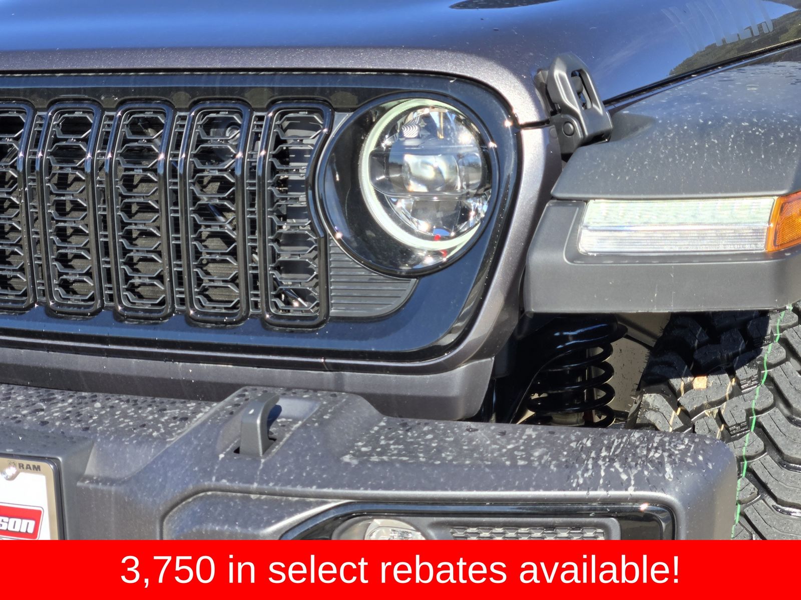 New 2026 Granite Crystal Jeep 4-DOOR WILLYS image 8