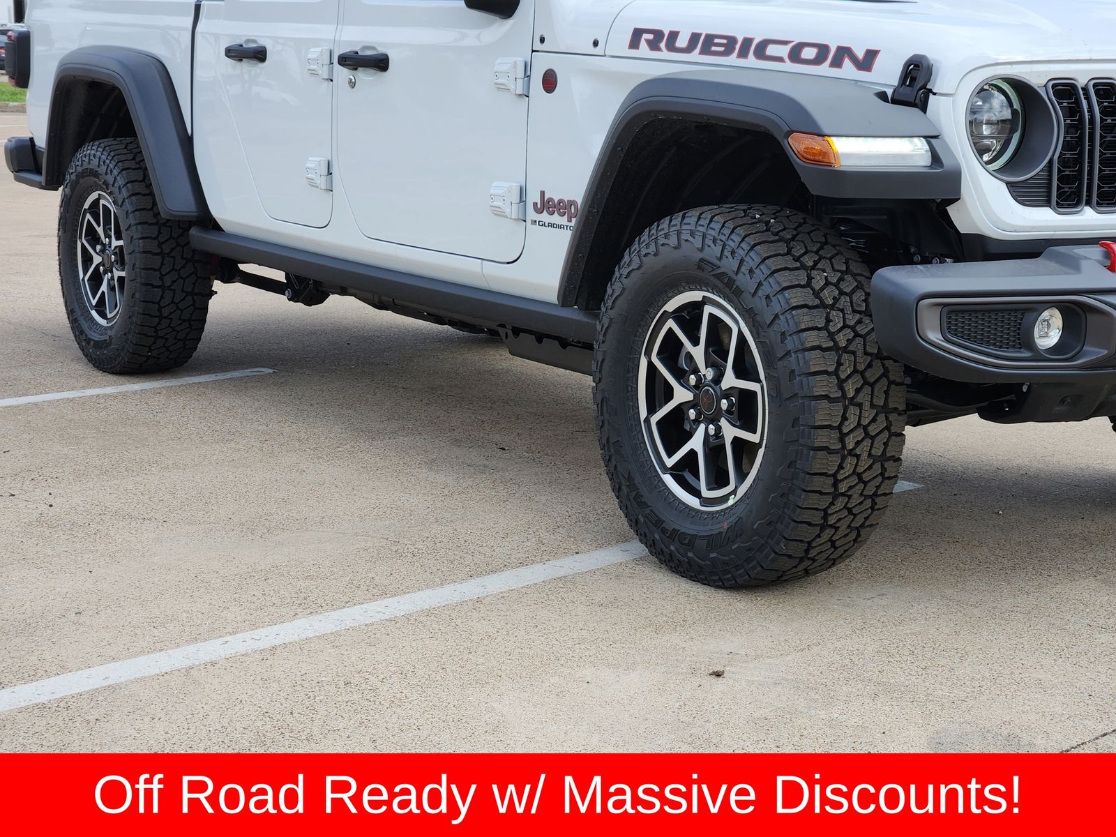 New 2026 Bright White Jeep RUBICON 4X4 image 11