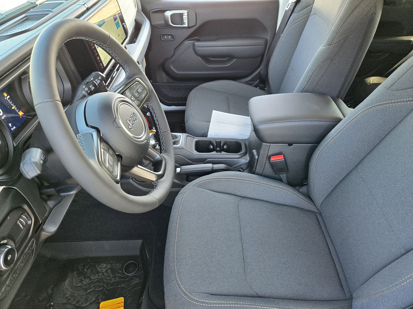 New 2026 Bright White Jeep 4-DOOR SPORT S image 12