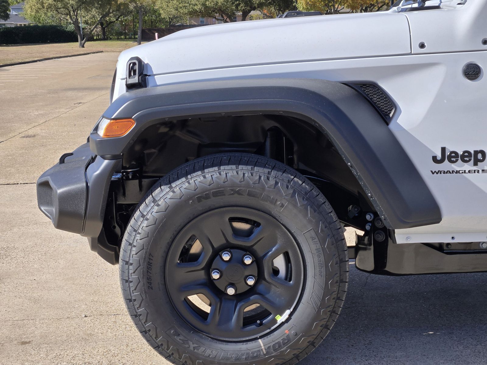 New 2026 Bright White Jeep 2-DOOR SPORT image 9