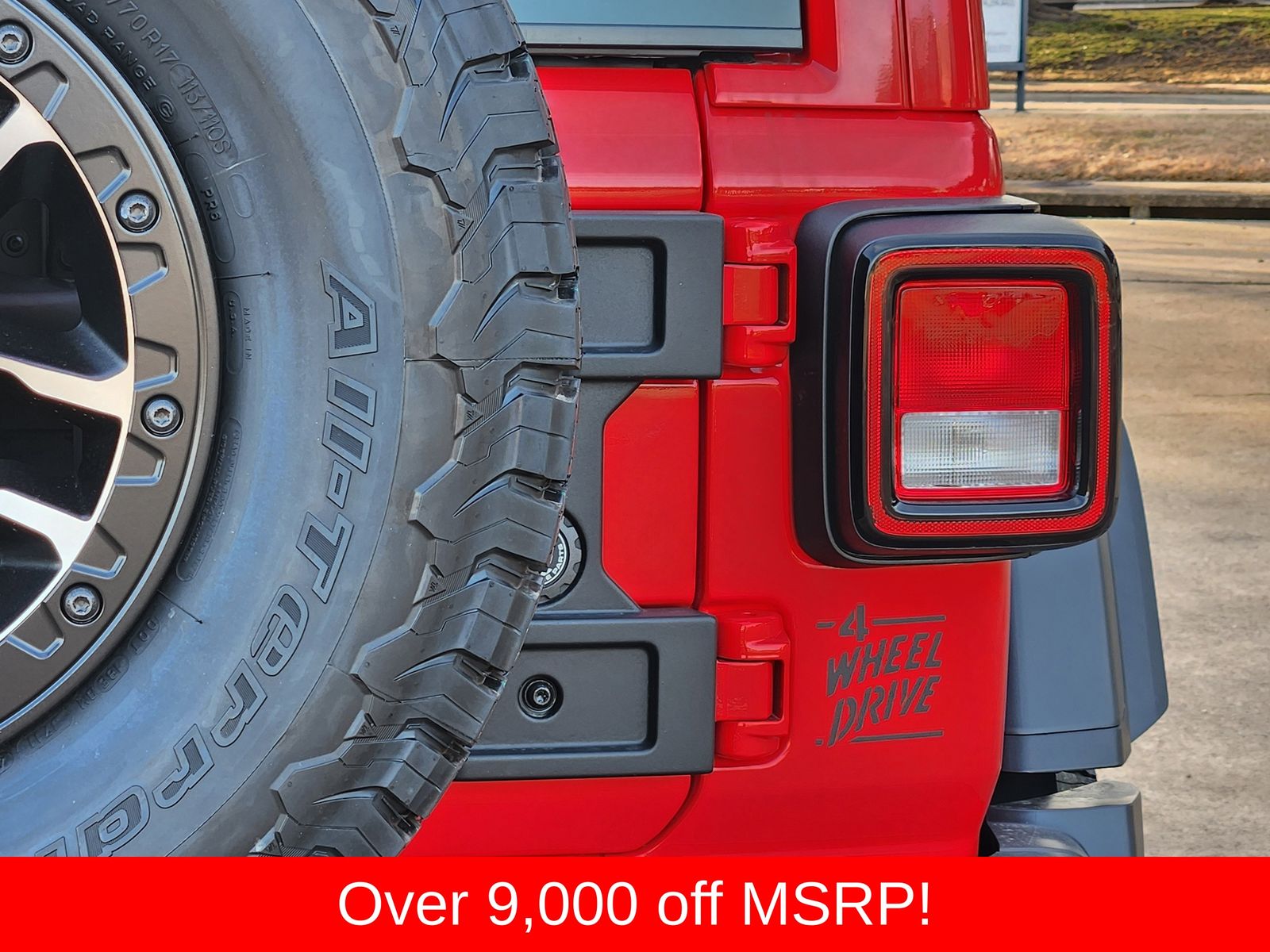 New 2026 Firecracker Red Jeep 4-DOOR WILLYS image 16