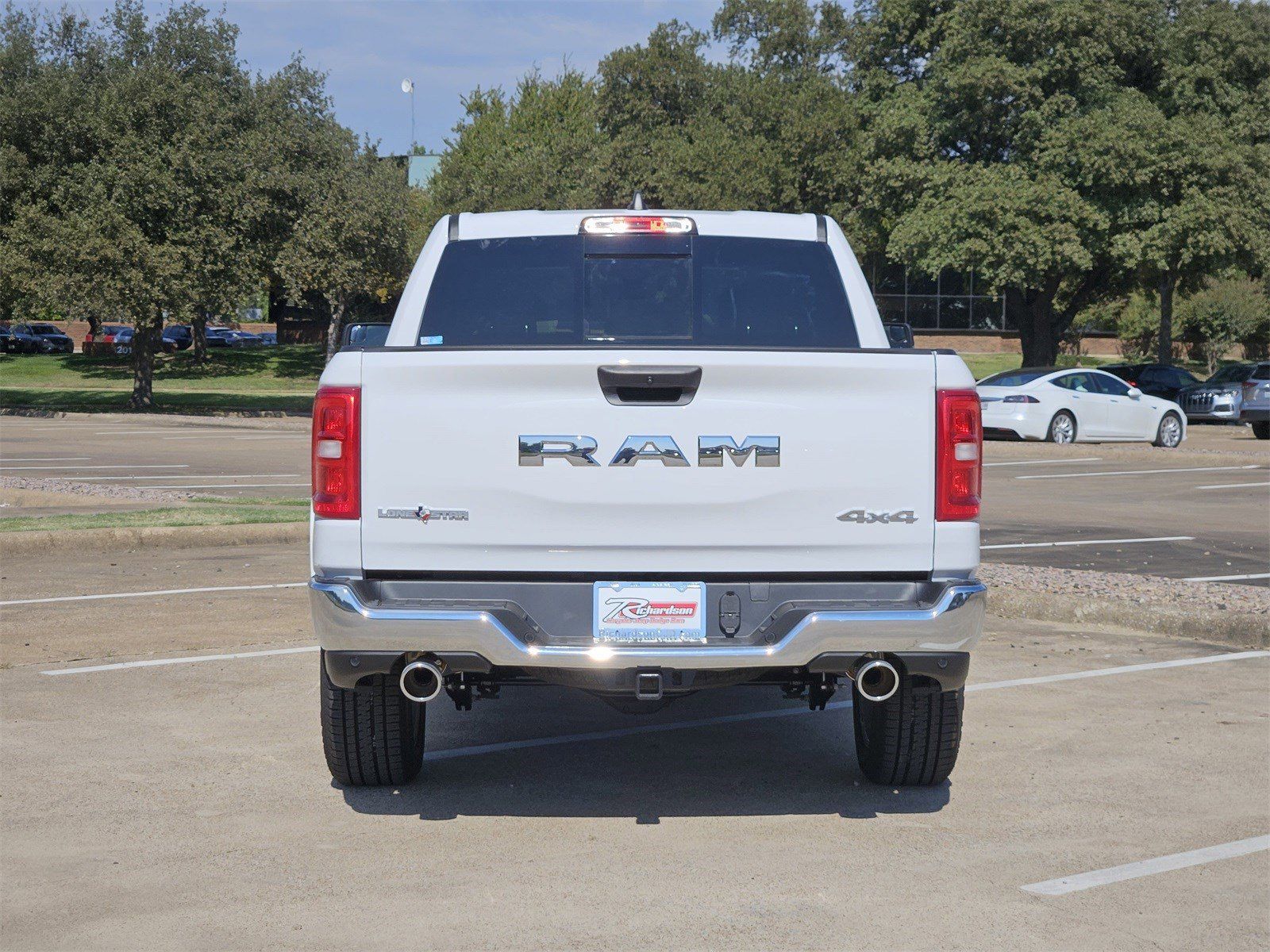 New 2026 Bright White Ram LONE STAR CREW CAB 4X4 5