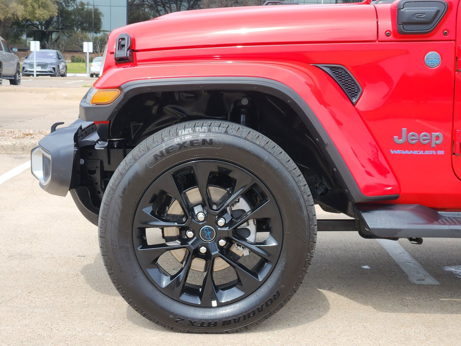 Certified Used 2025 Firecracker Red Jeep Sahara image 8
