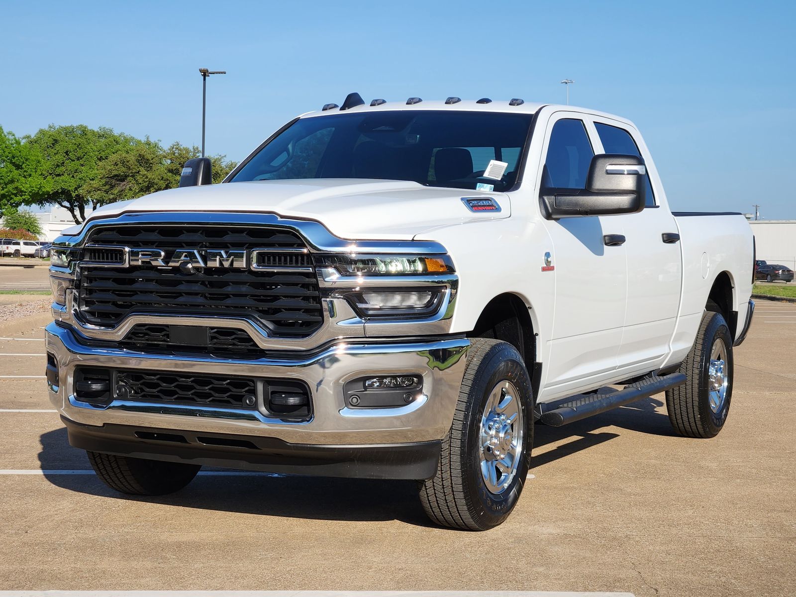New 2026 Bright White Ram TRADESMAN CREW CAB 4X4 6
