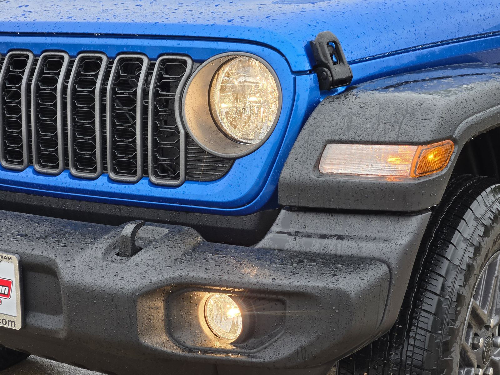 New 2026 Hydro Blue Pearlcoat Jeep 4-DOOR SPORT S image 8