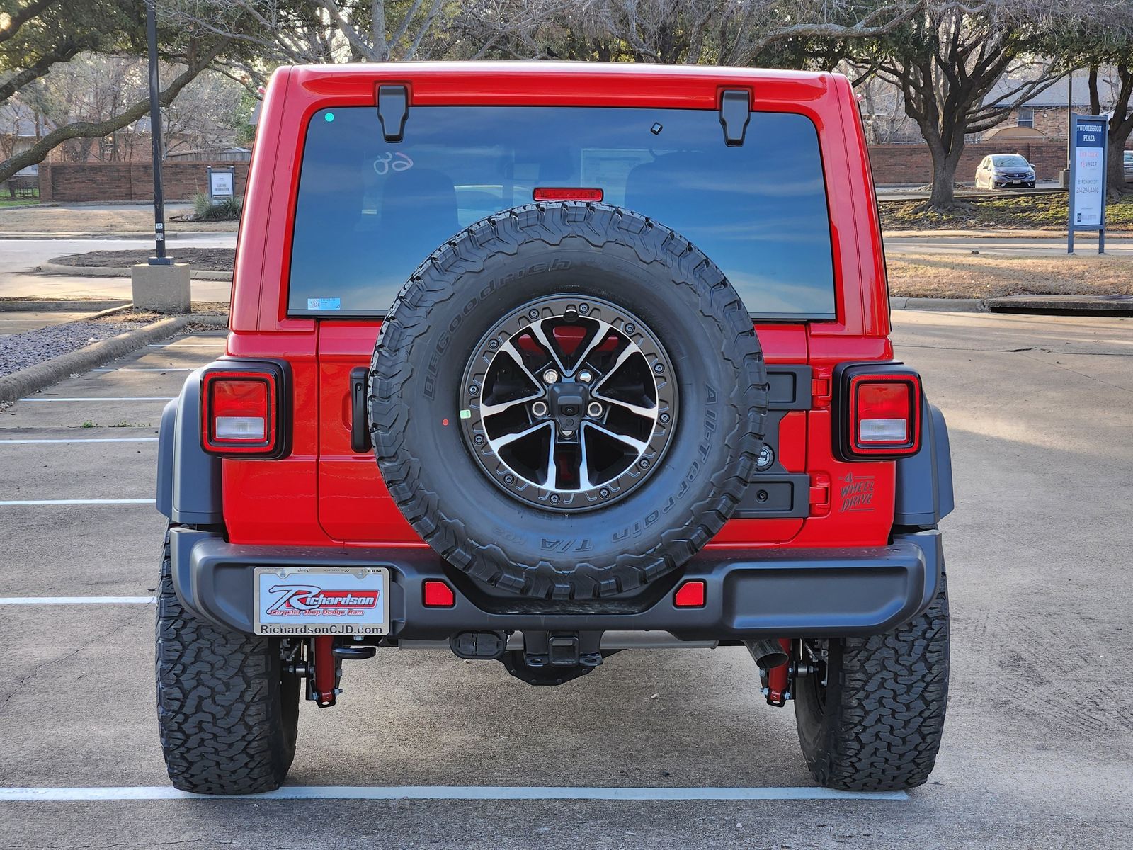 New 2026 Firecracker Red Jeep 4-DOOR WILLYS image 5