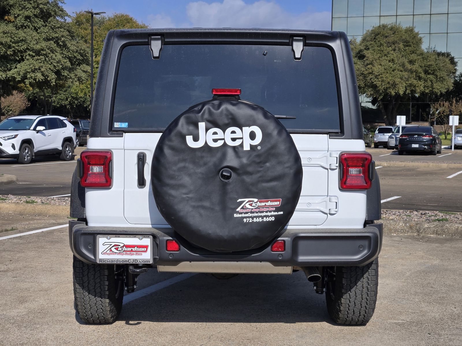 New 2026 Bright White Jeep 4-DOOR SPORT S image 4