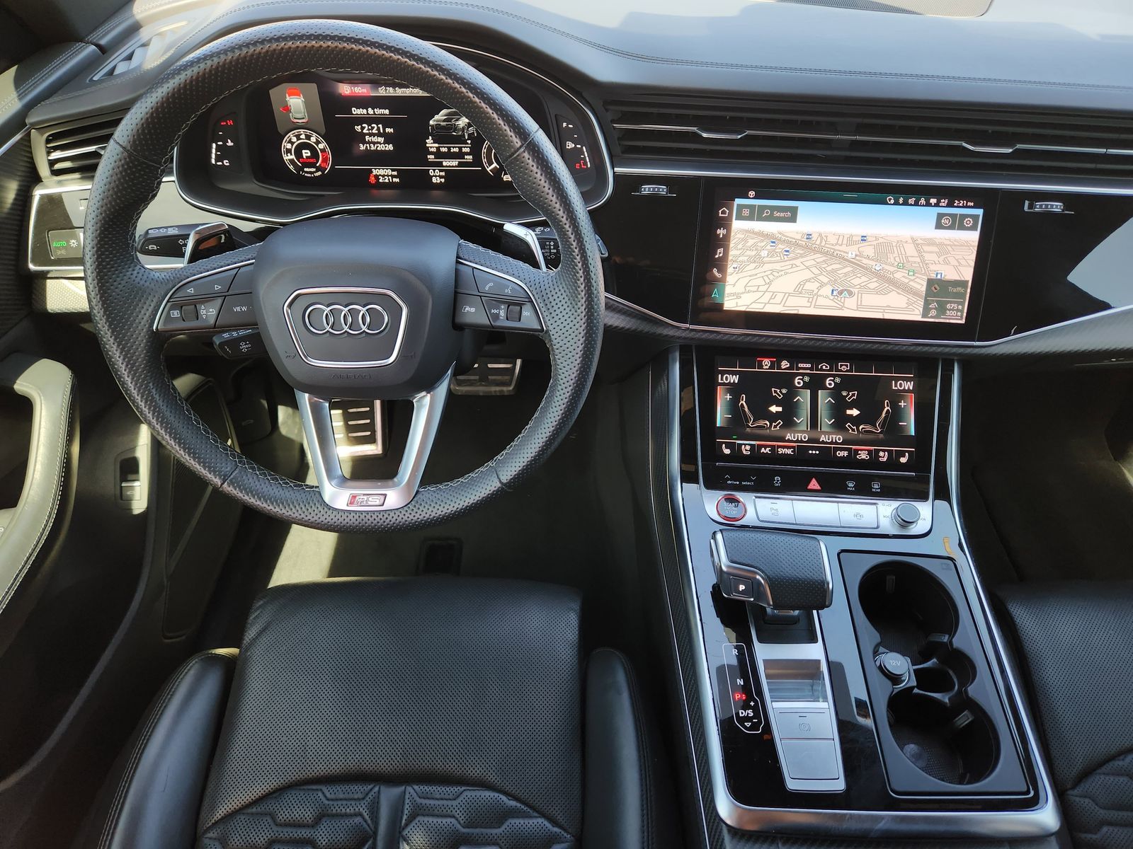 Used 2023 Glacier White Audi 4.0T image 37