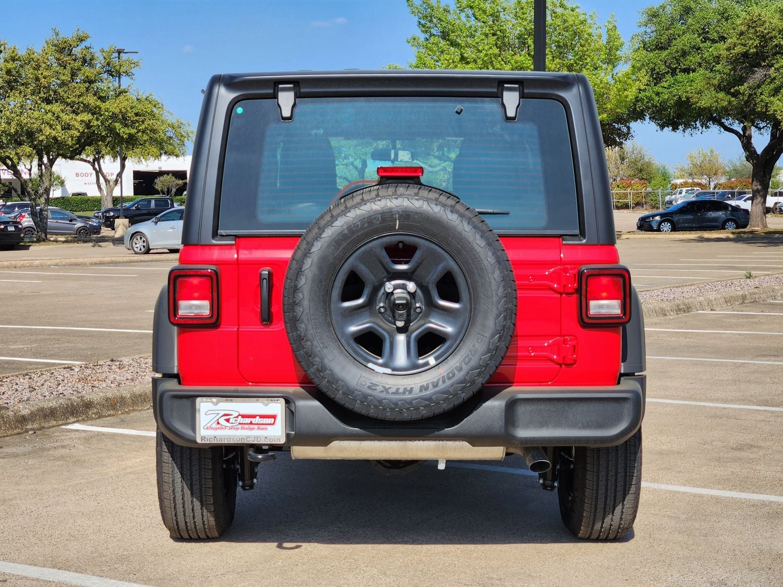 New 2026 Firecracker Red Jeep 4-DOOR SPORT image 5