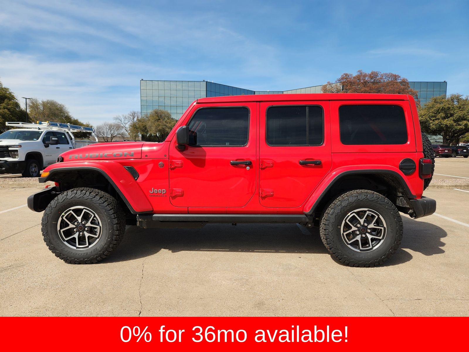 New 2026 Firecracker Red Jeep 4-DOOR RUBICON image 3