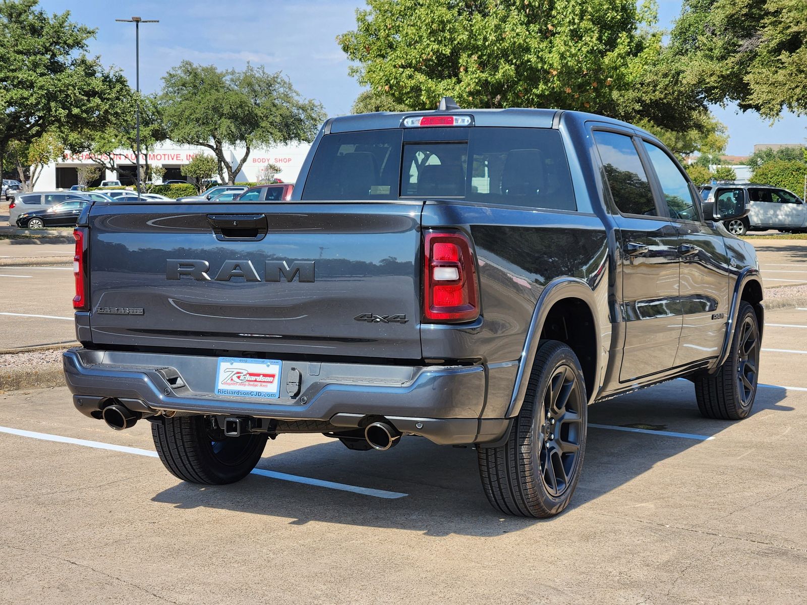 New 2026 Forged Blue Ram LARAMIE CREW CAB 4X4 5