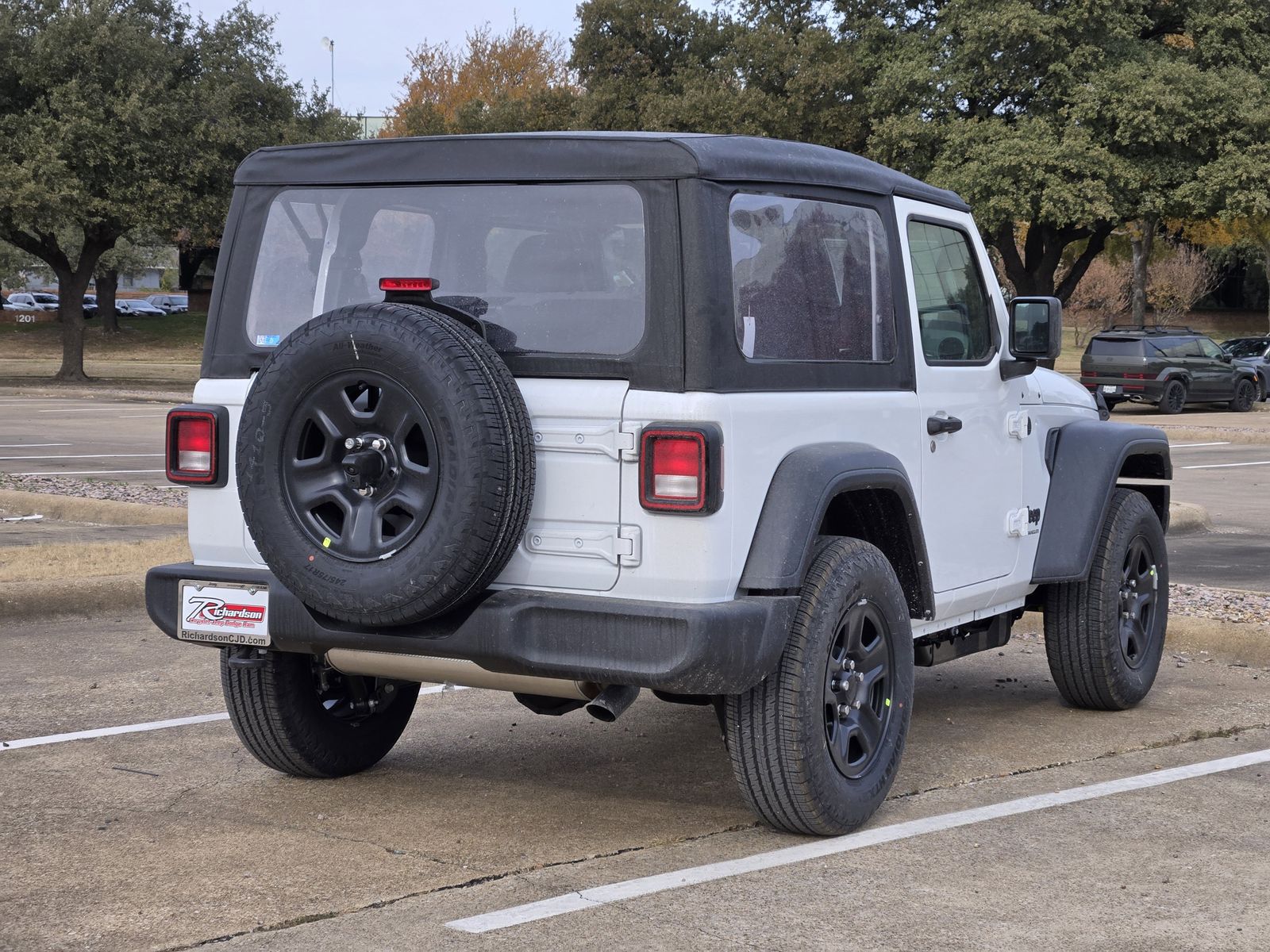 New 2026 Bright White Jeep 2-DOOR SPORT image 4
