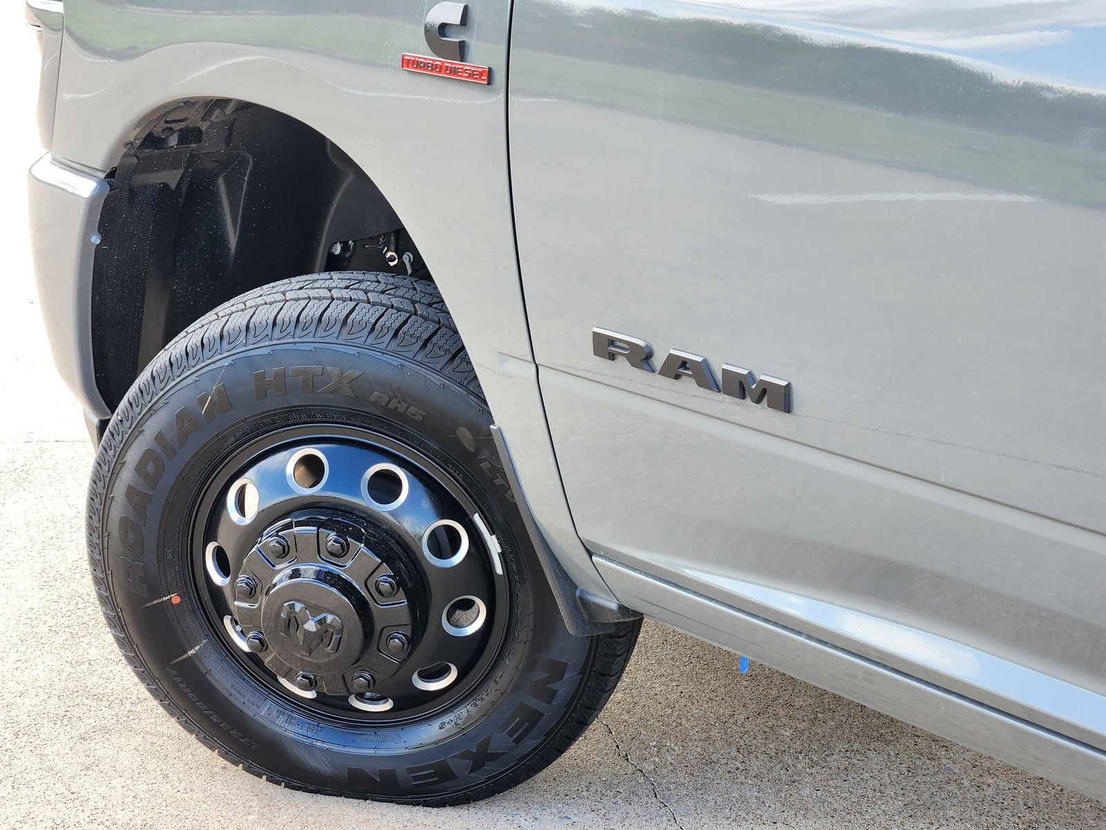 New 2026 Ceramic Gray Ram LARAMIE CREW CAB 4X4 8