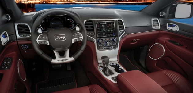 Grand Cherokee Trackhawk Dashboard