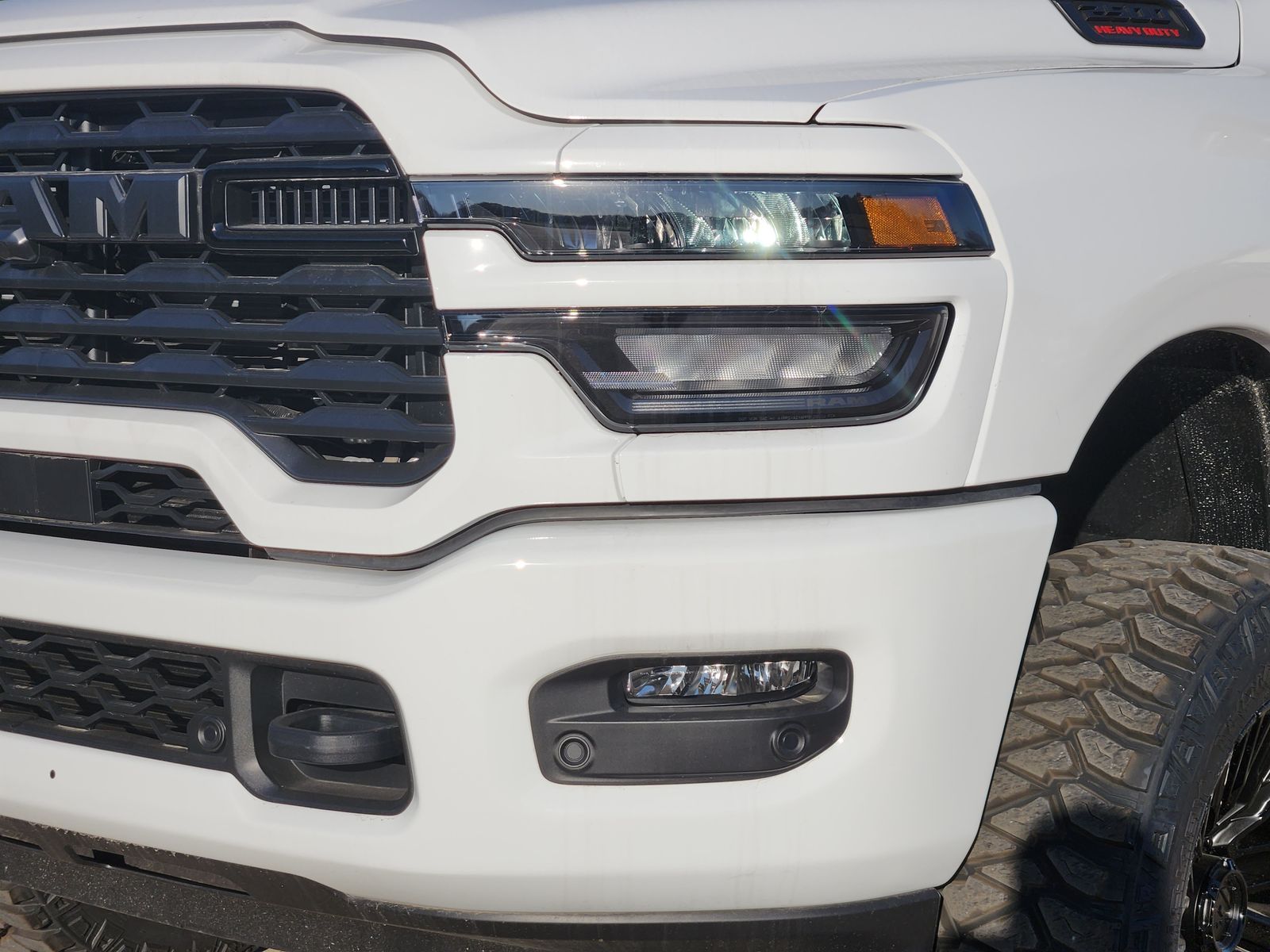 New 2025 Bright White Ram BIG HORN CREW CAB 4X4 6
