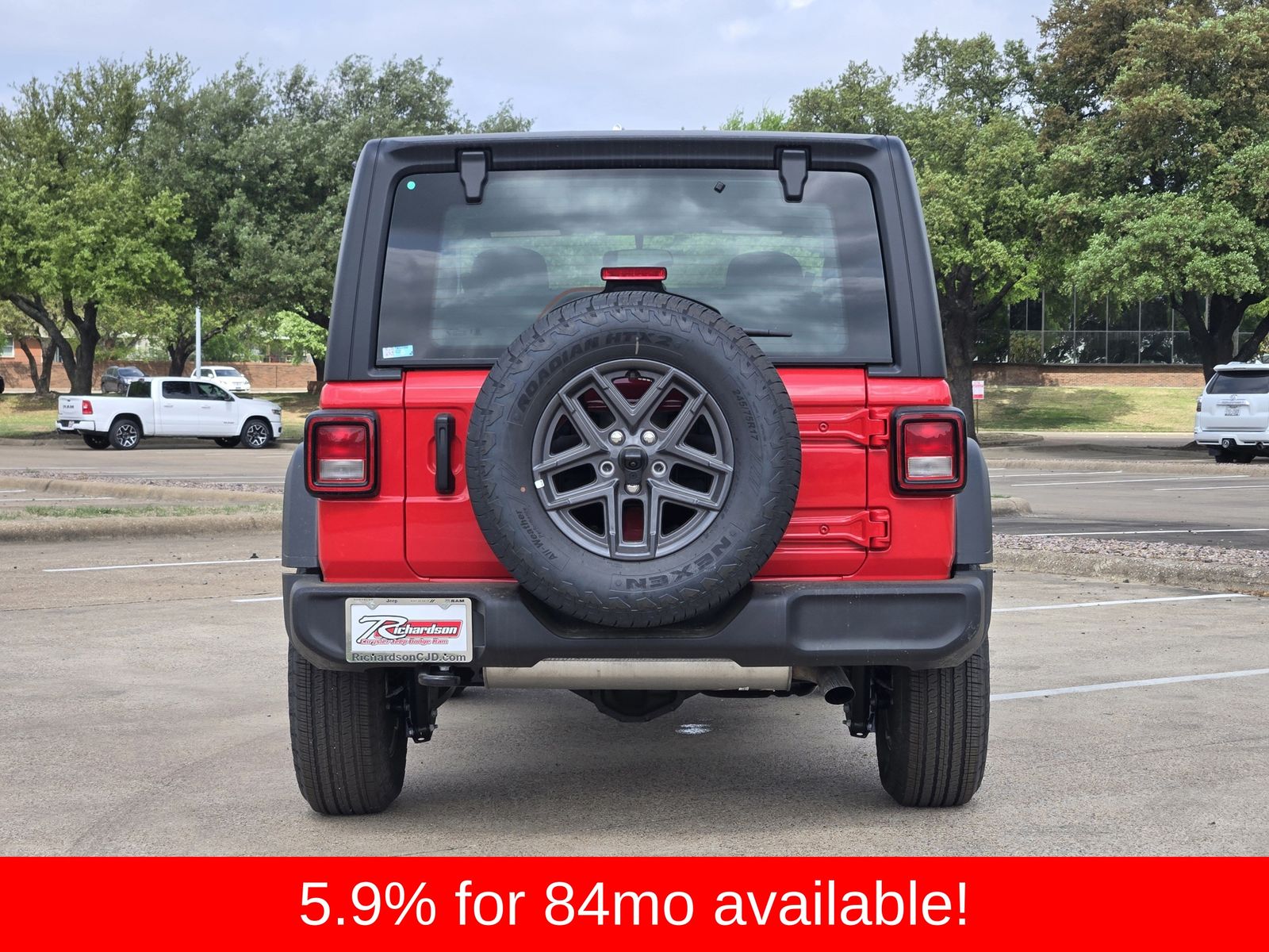 New 2026 Firecracker Red Jeep 2-DOOR SPORT image 4