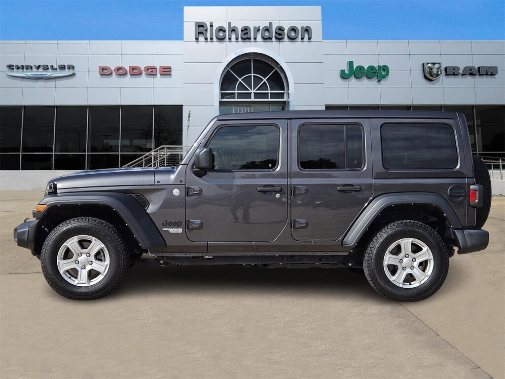 Certified 2021 Jeep Wrangler Unlimited Sport SUV