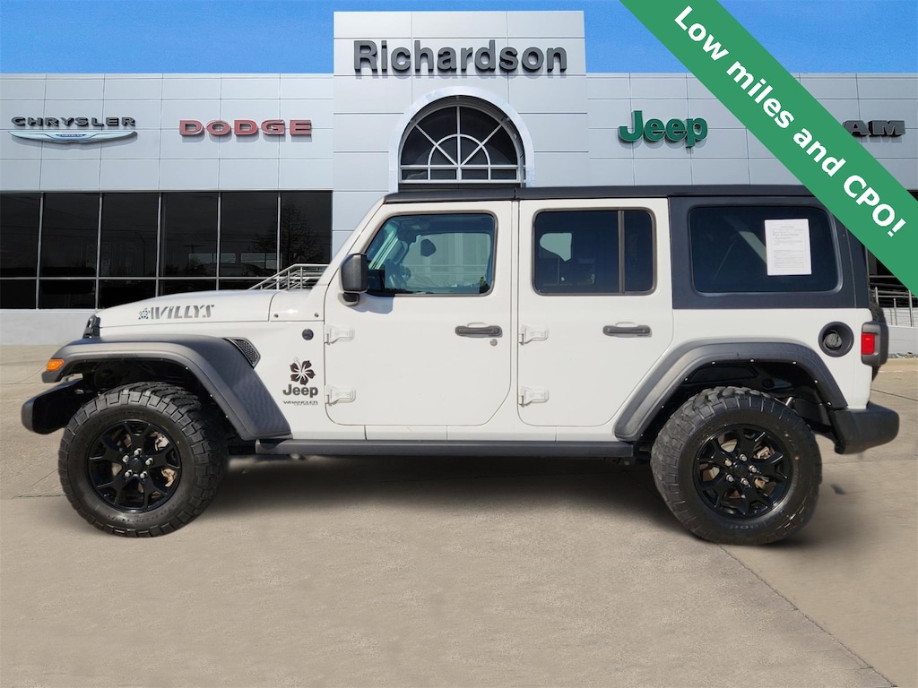 Certified 2021 Jeep Wrangler Unlimited Sport SUV