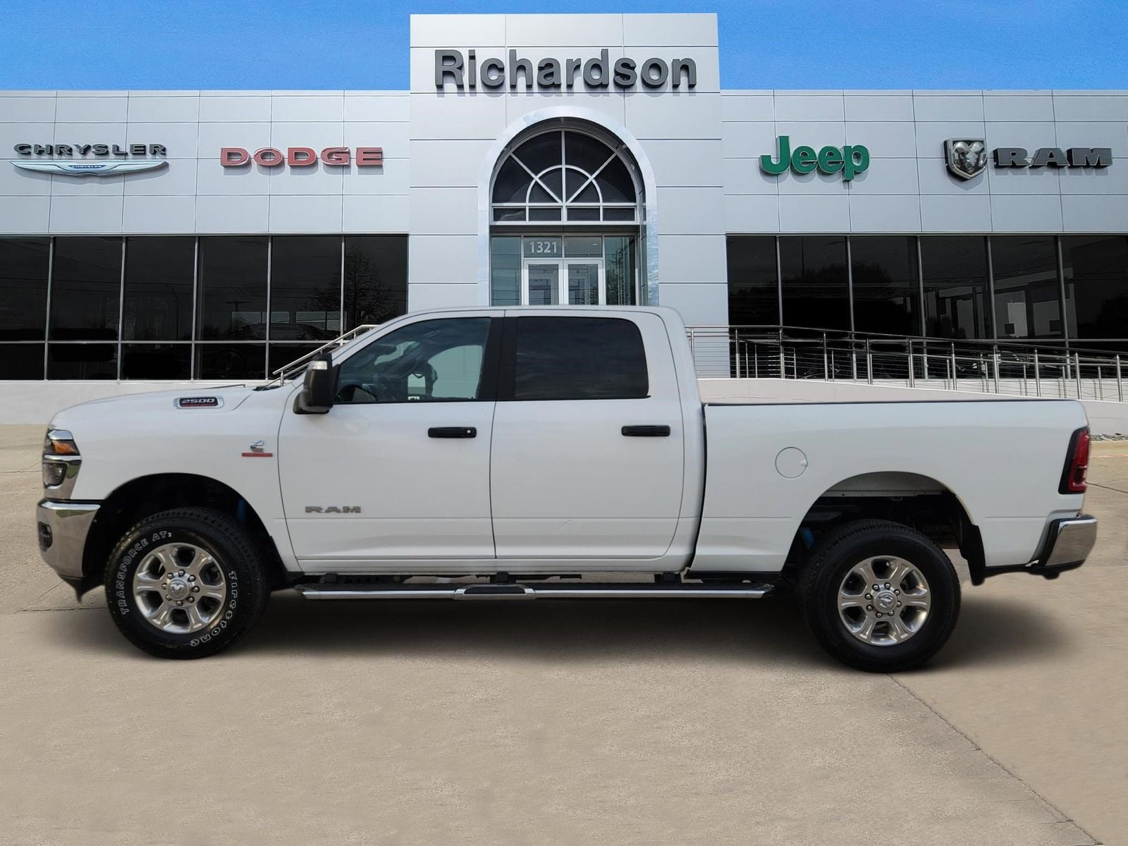 Used 2025 Bright White Ram Big Horn image 3